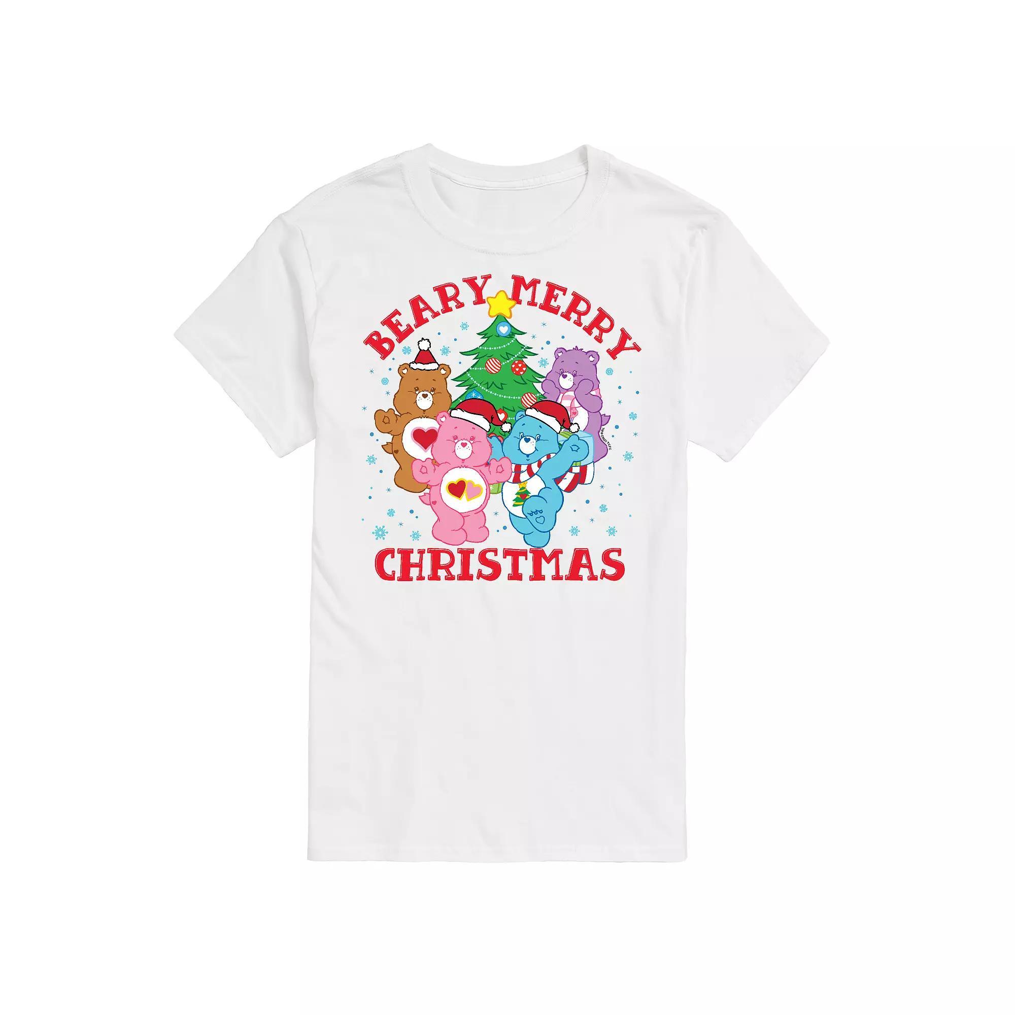 Men's Care Bears Beary Merry Christmas Graphic Tee,  Product Image