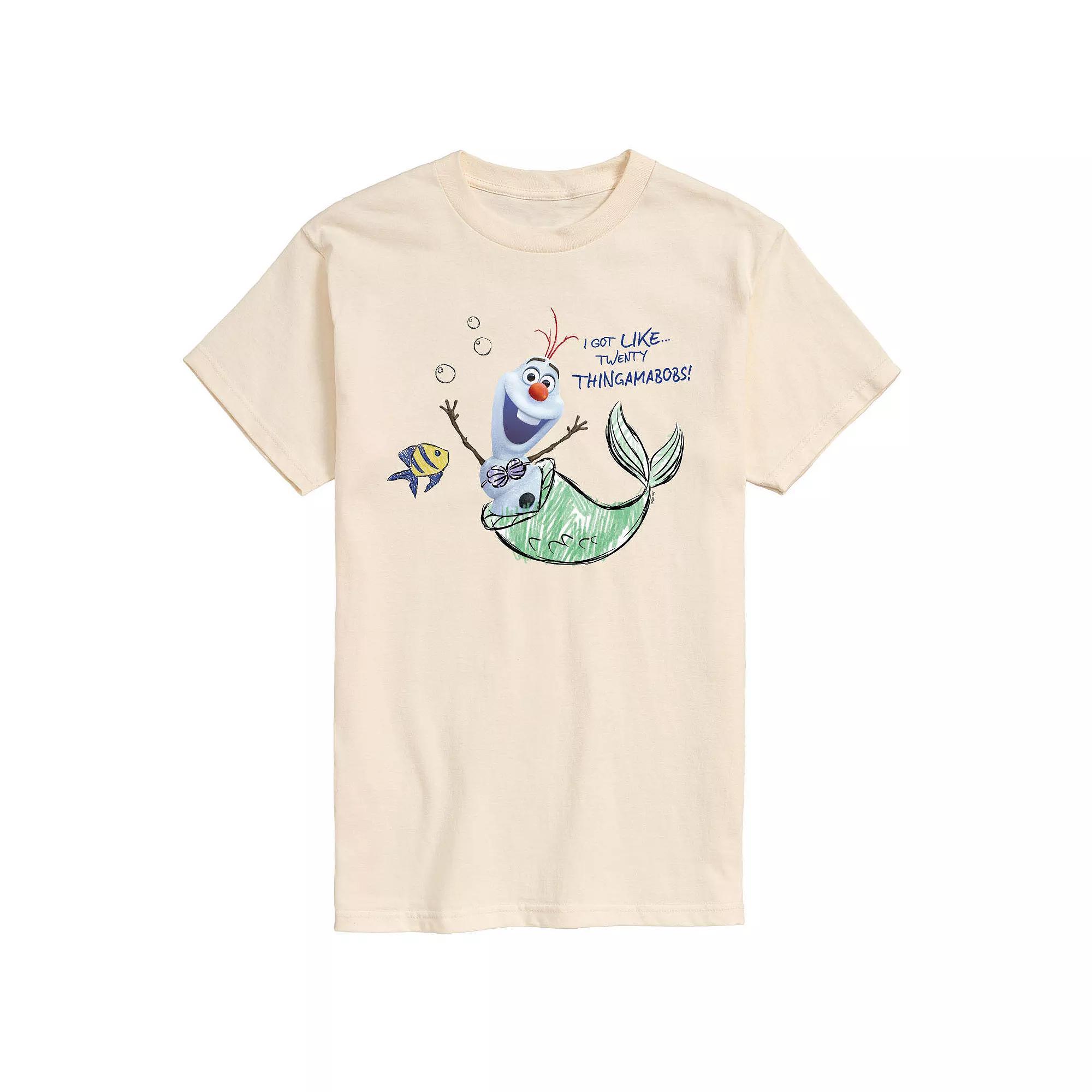 Disney's Frozen Men's Olaf Mermaid Graphic Tee,  Product Image
