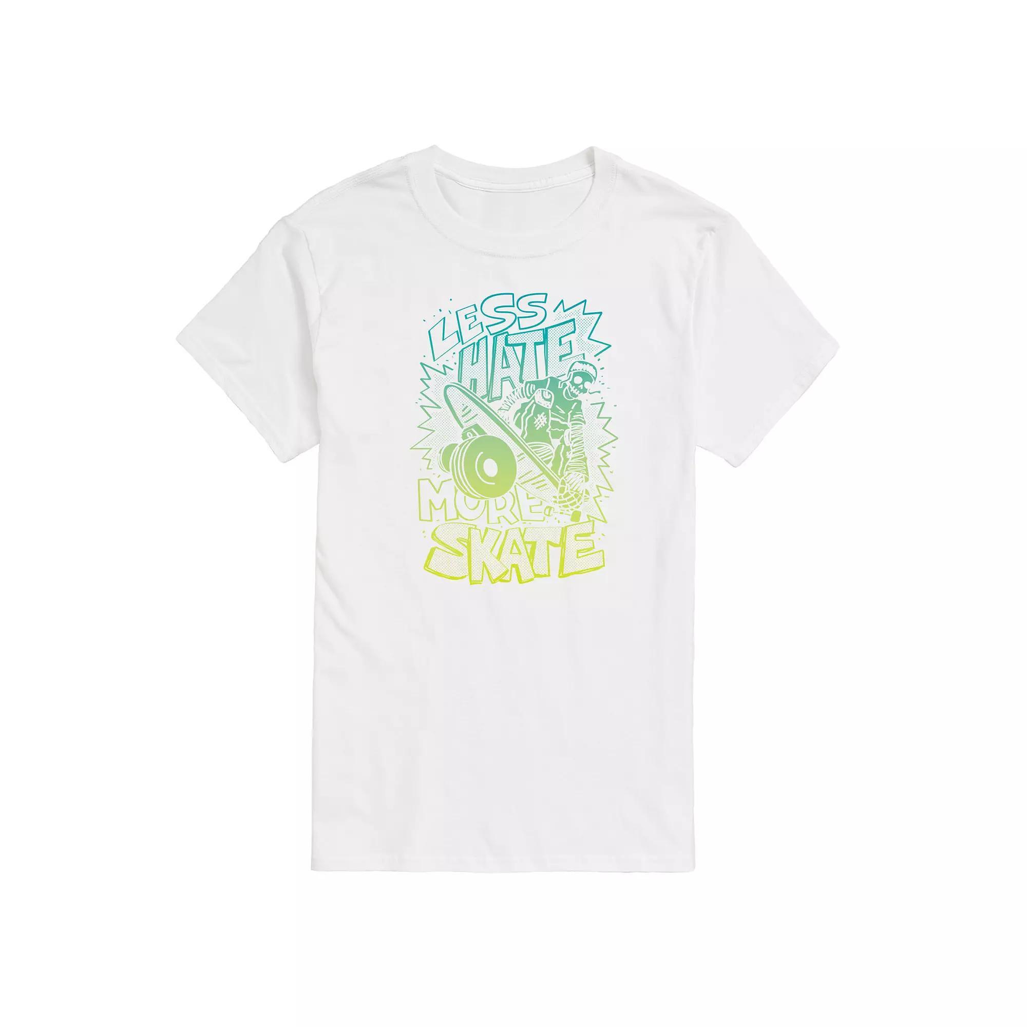 Men's Less Hate More Skate Graphic Tee,  Product Image