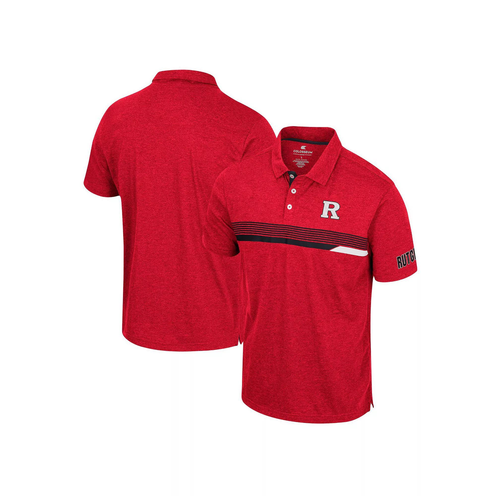 Men's Colosseum  Red Maryland Terrapins No Problemo Polo, Size: XL Product Image