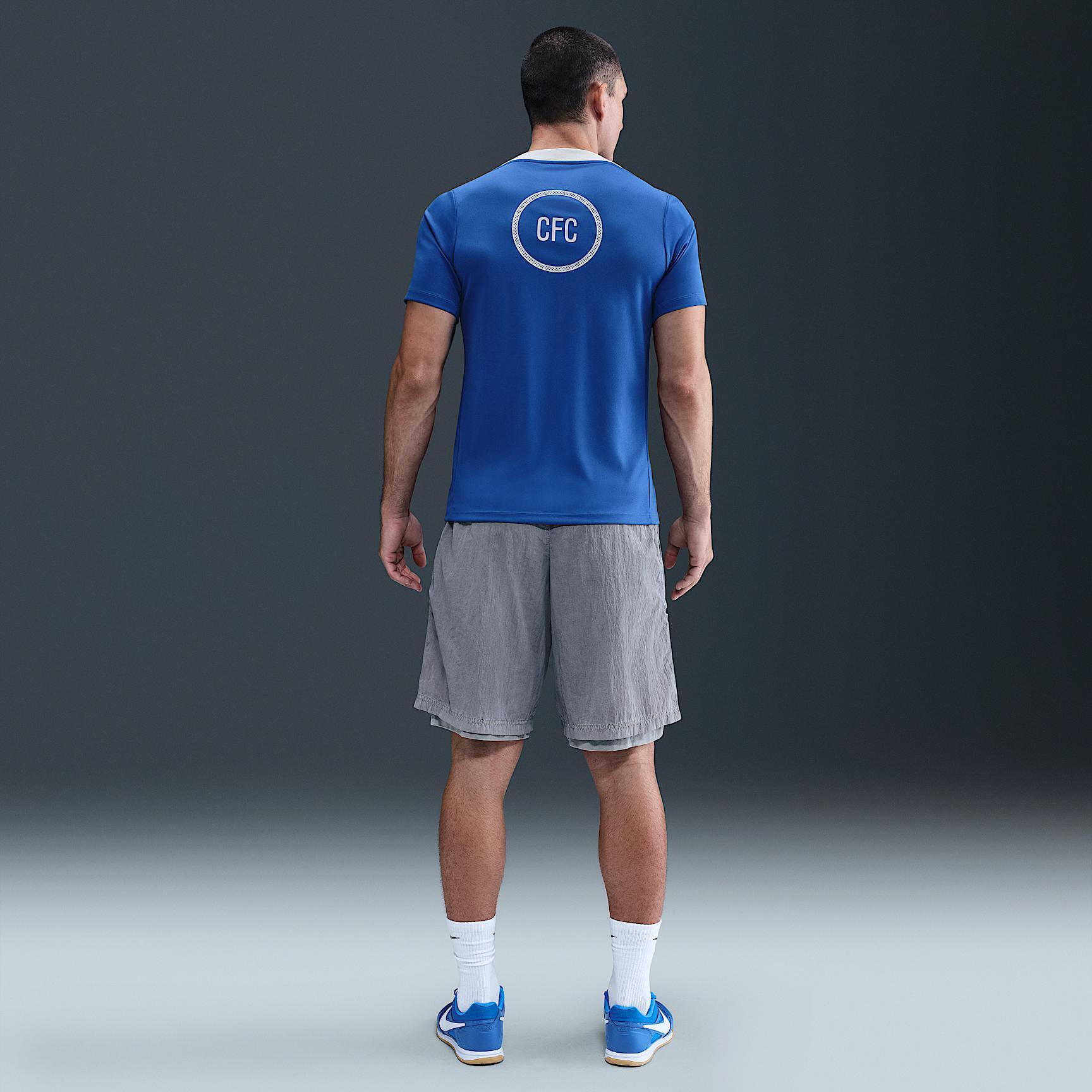 Chelsea FC Academy Pro Third Nike Mens Dri-FIT Total 90 Soccer Pre-Match Top | HM3439-481 Product Image