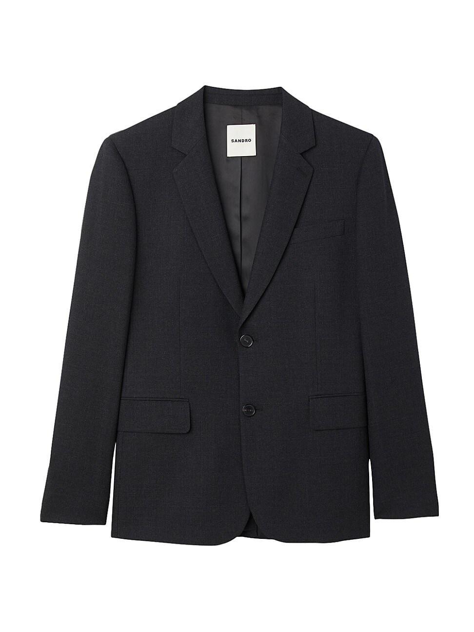 Mens Wool Suit Jacket Product Image