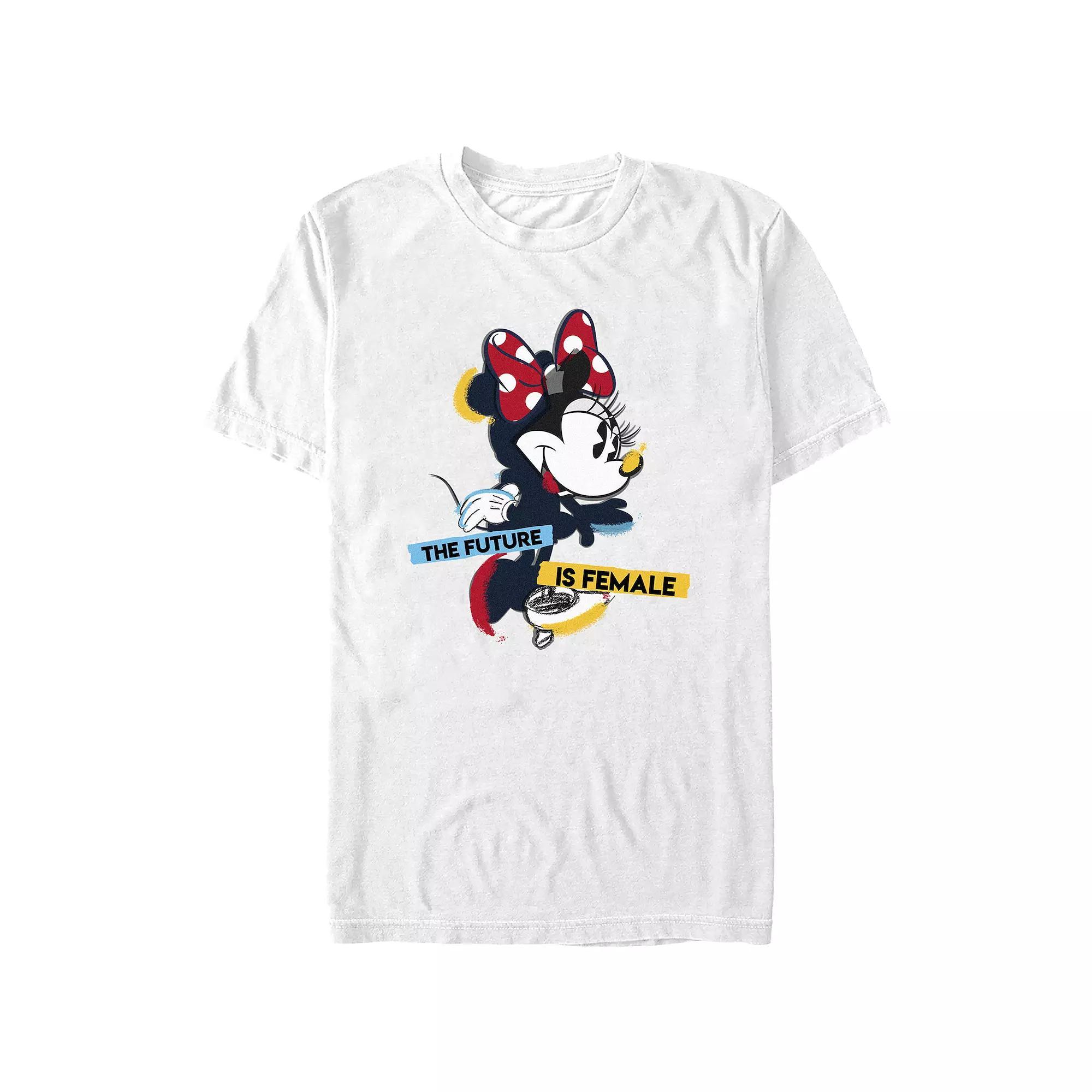 Disney's Minnie Mouse The Future Is Female Juniors' Graphic Tee, Women's,  Product Image