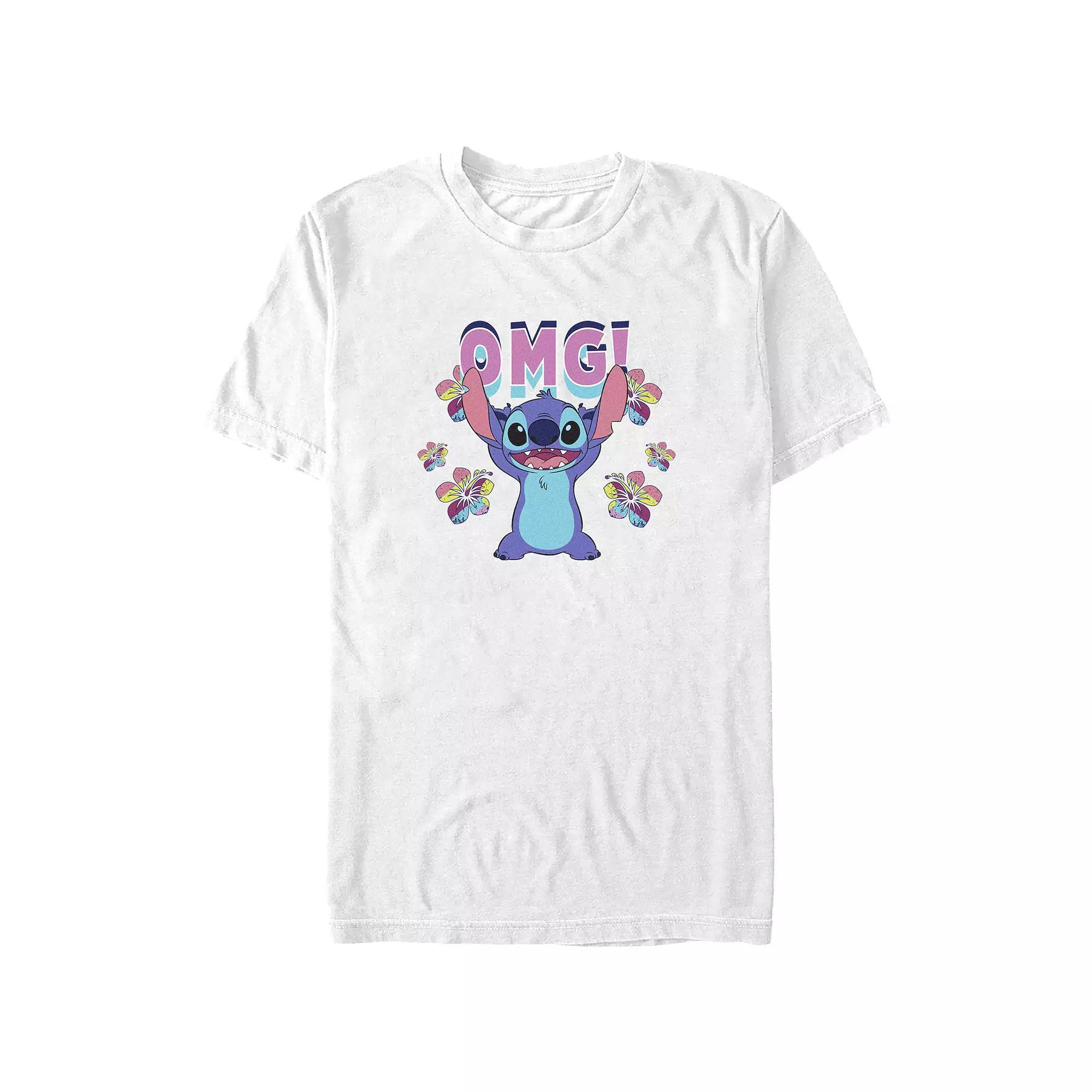 Disney's Lilo & Stitch OMG Stitch Juniors' Graphic Tee, Women's,  Product Image