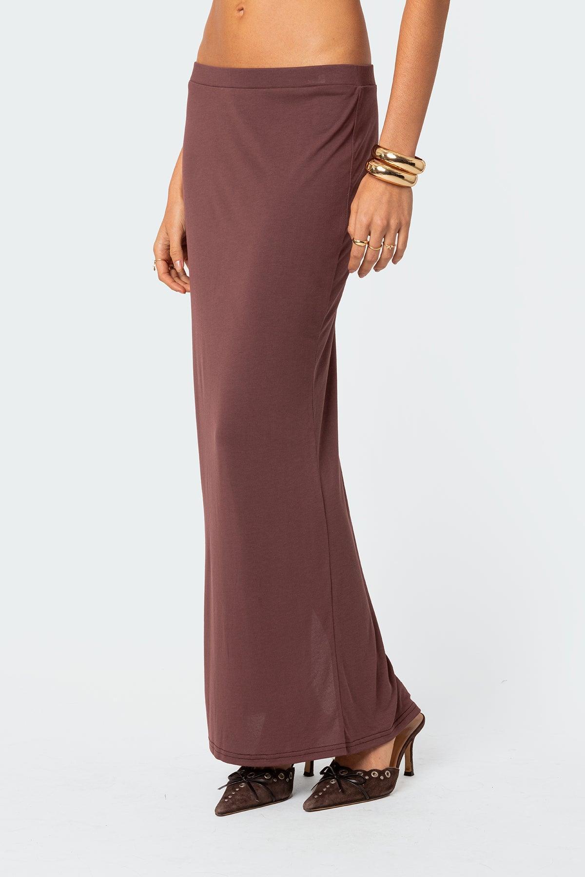 Kenzie Slitted Maxi Skirt Product Image