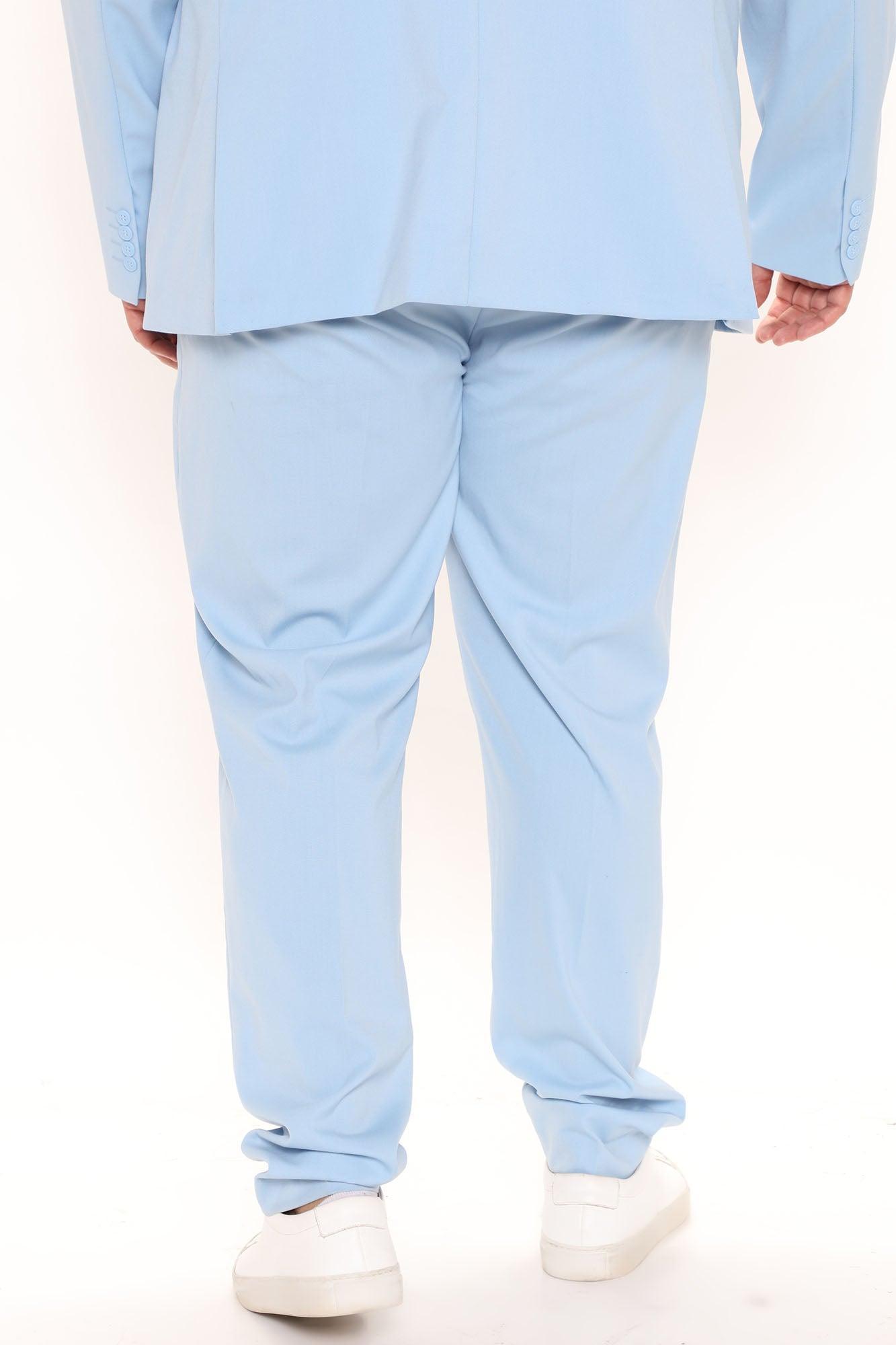 The Modern Stretch Slim Trouser - Light Blue Product Image