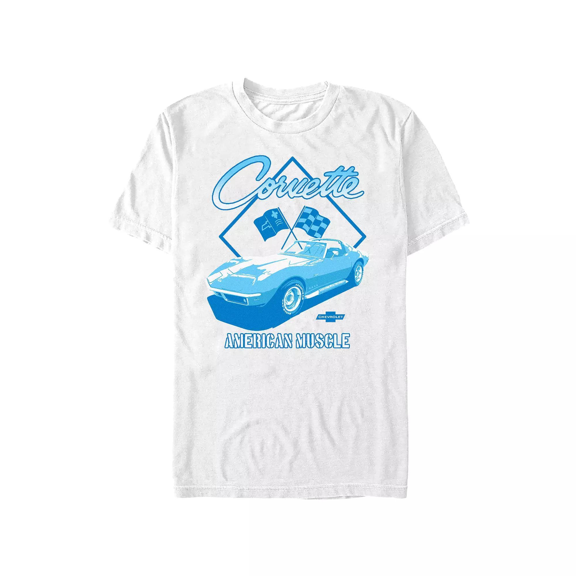 Men's Chevrolet Corvette American Muscle Graphic Tee,  Product Image