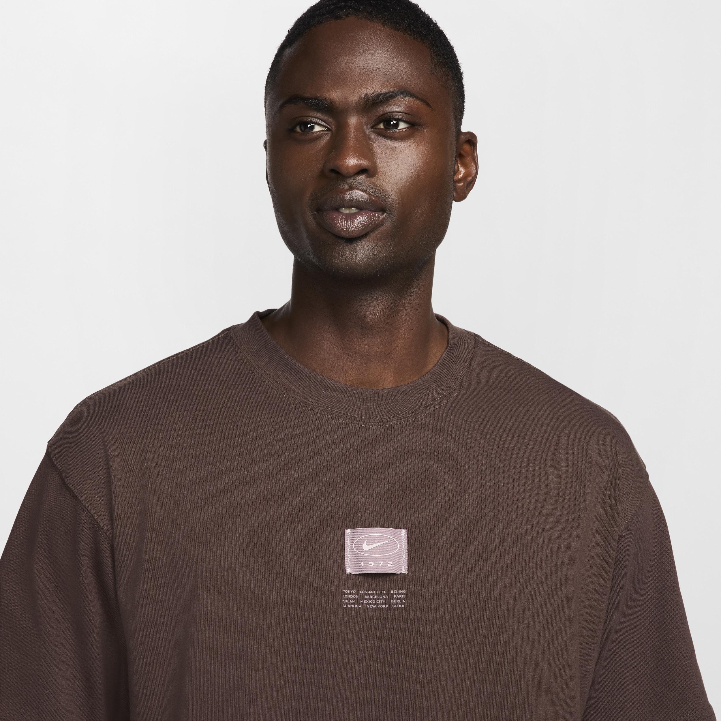 Mens Nike Sportswear Woven Label T-Shirt Product Image