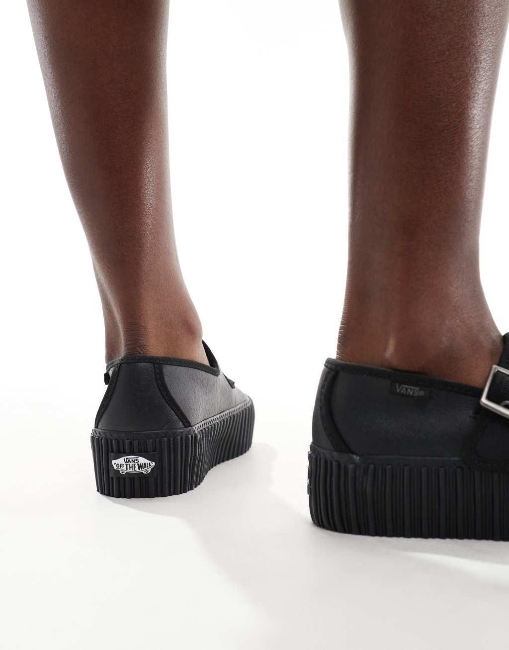 Vans Mary Jane Creepers in black Product Image