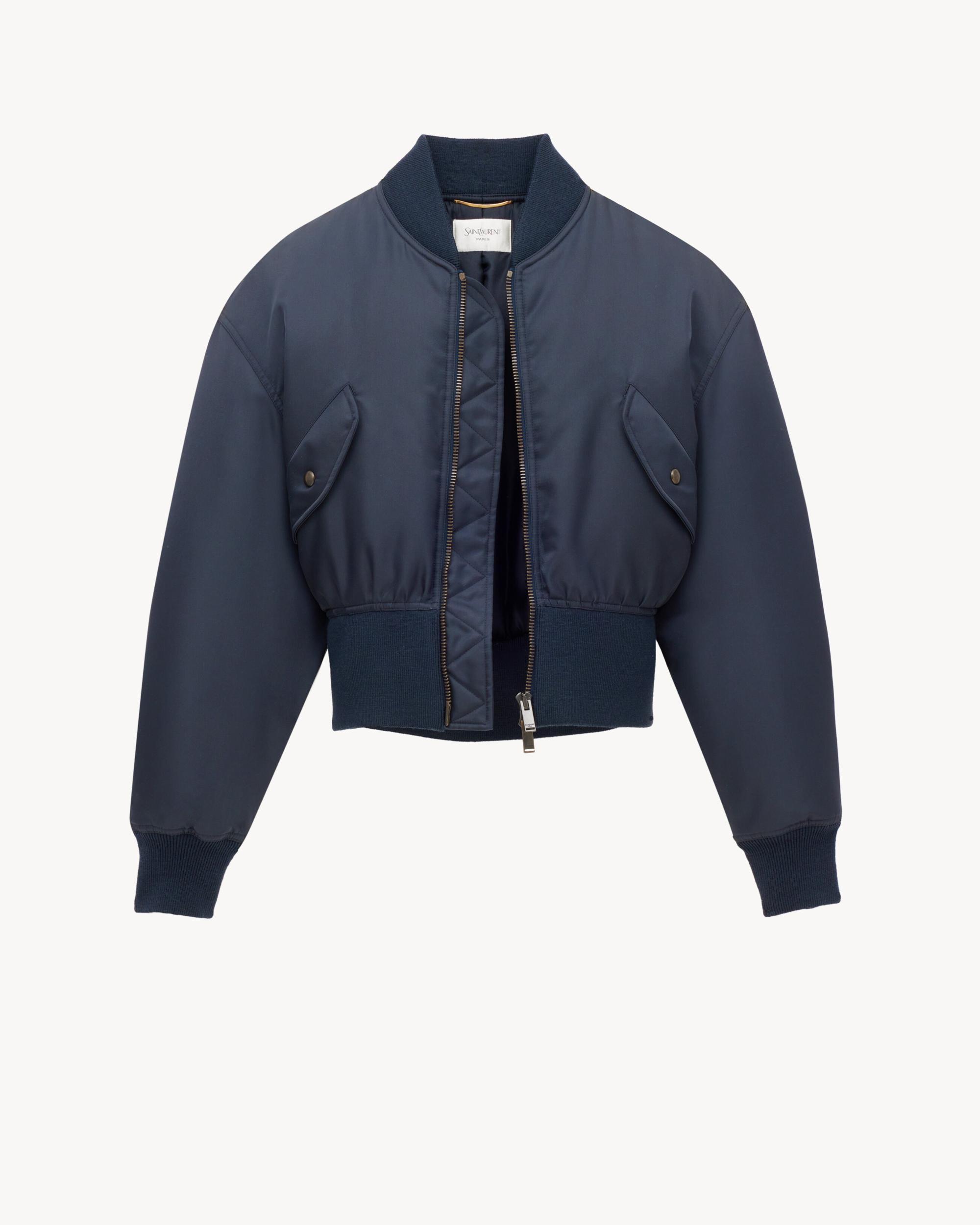 bomber jacket in nylon Product Image