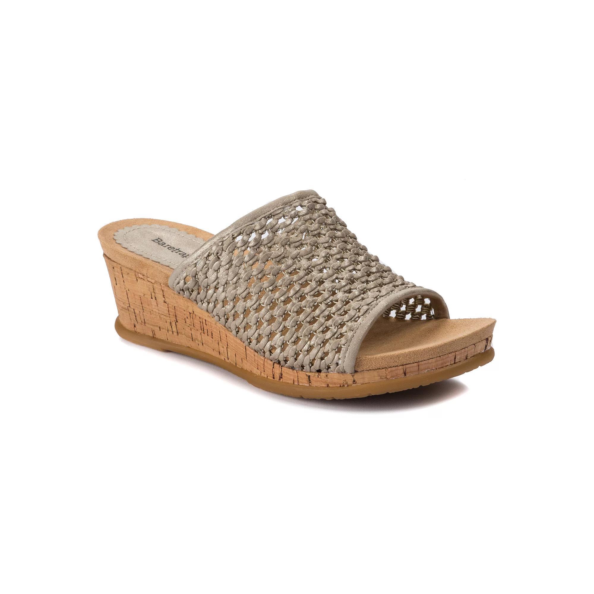 Baretraps Flossey Women's Wedge Slide Sandals, Size: 8.5, Gray Product Image