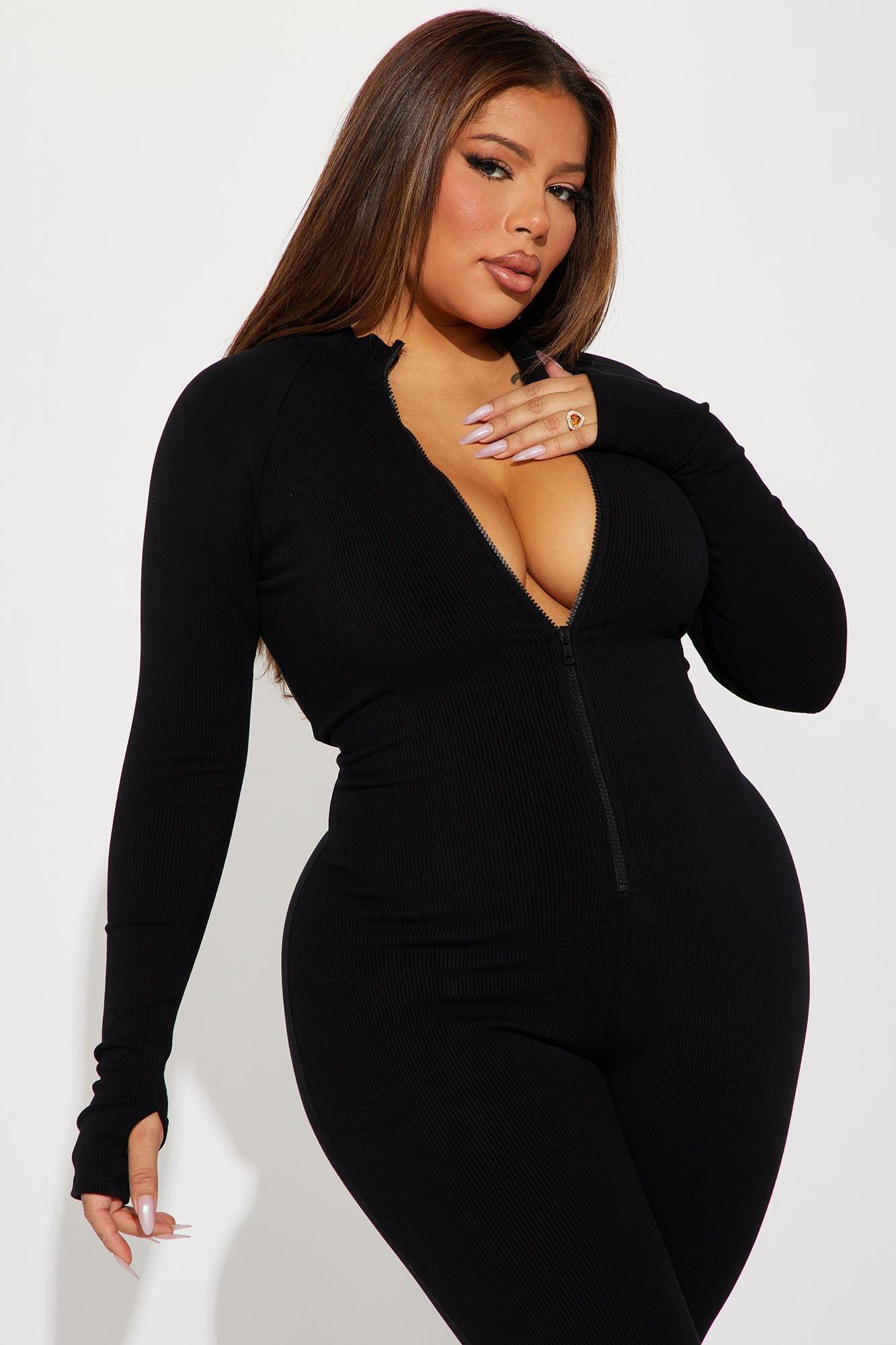 Juliet Snatched Jumpsuit - Black Product Image
