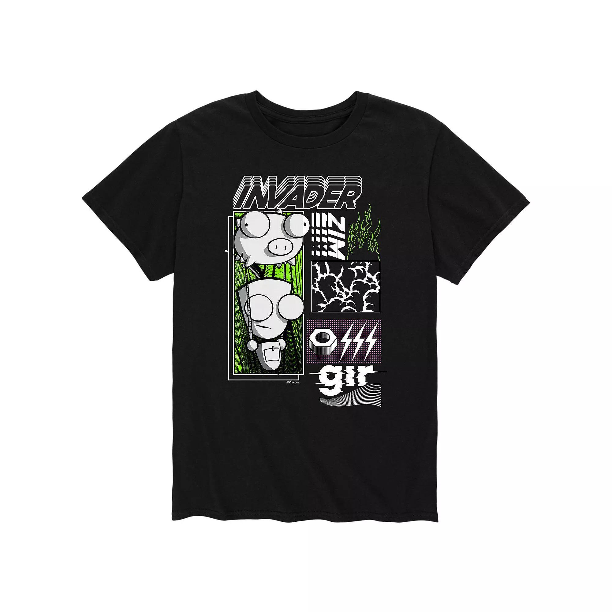 Men's Invader Zim Lighting Bolt Tee,  Product Image