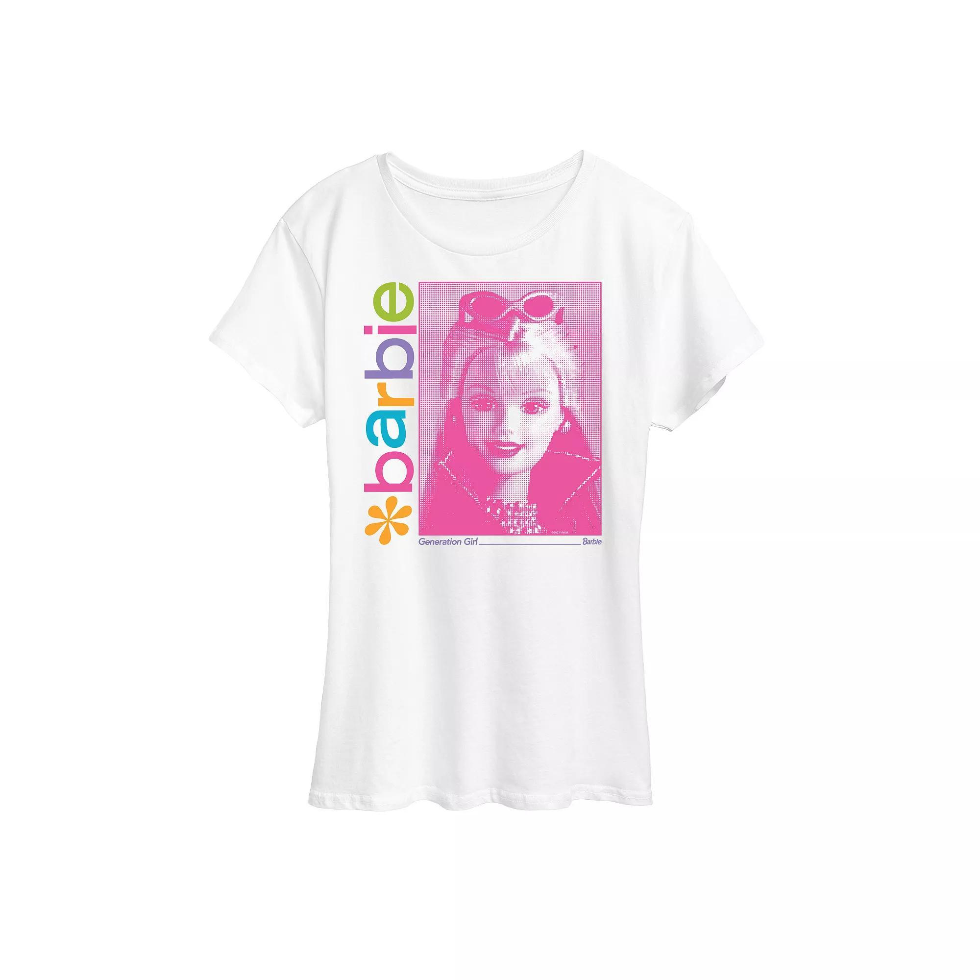Women's Barbie® 90's Generation Girl Graphic Tee, Girl's,  Product Image