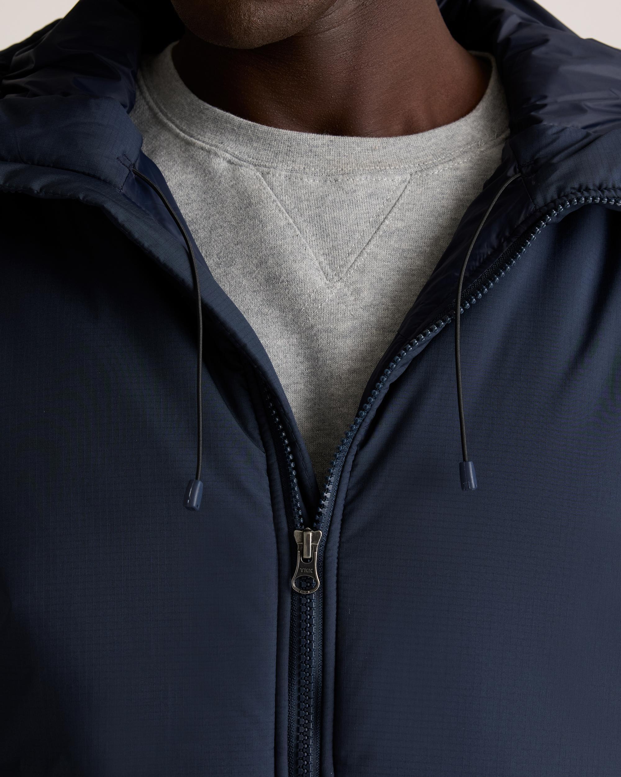 Quince | Men's Hybrid Insulated Heavyweight Hooded Jacket 100% Polyester Product Image