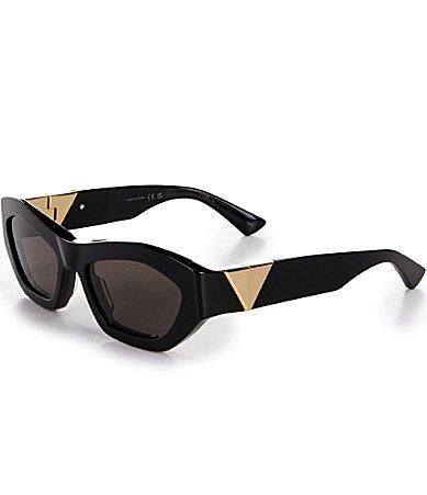 Womens 54MM Geometric Triangle Sunglasses Product Image