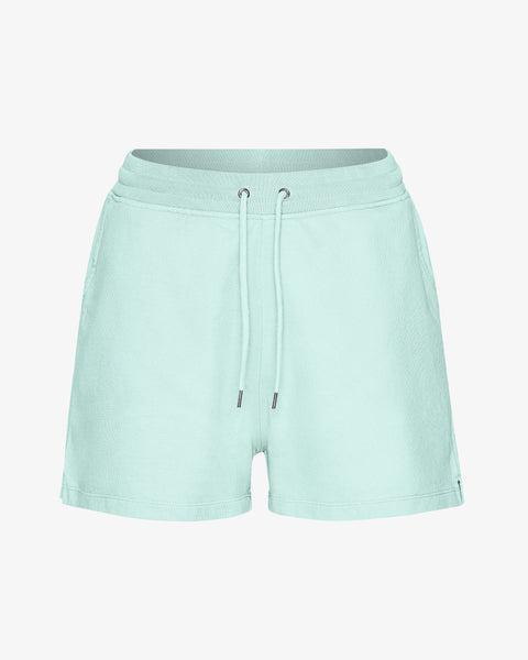 Women Organic Sweatshorts - Light Aqua Product Image