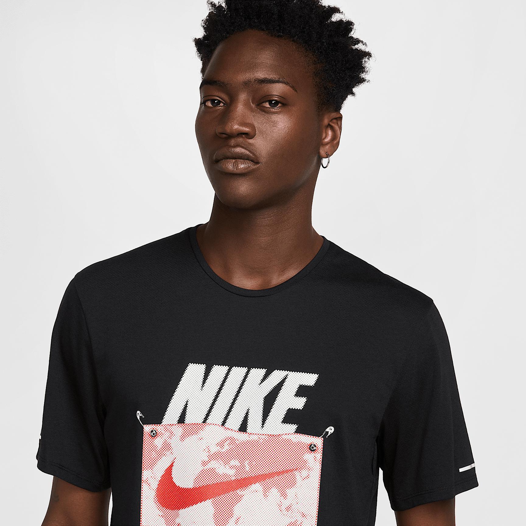 Nike Mens Rise 365 Run Energy Dri-FIT Running Short-Sleeve Top | HJ4158-121 Product Image