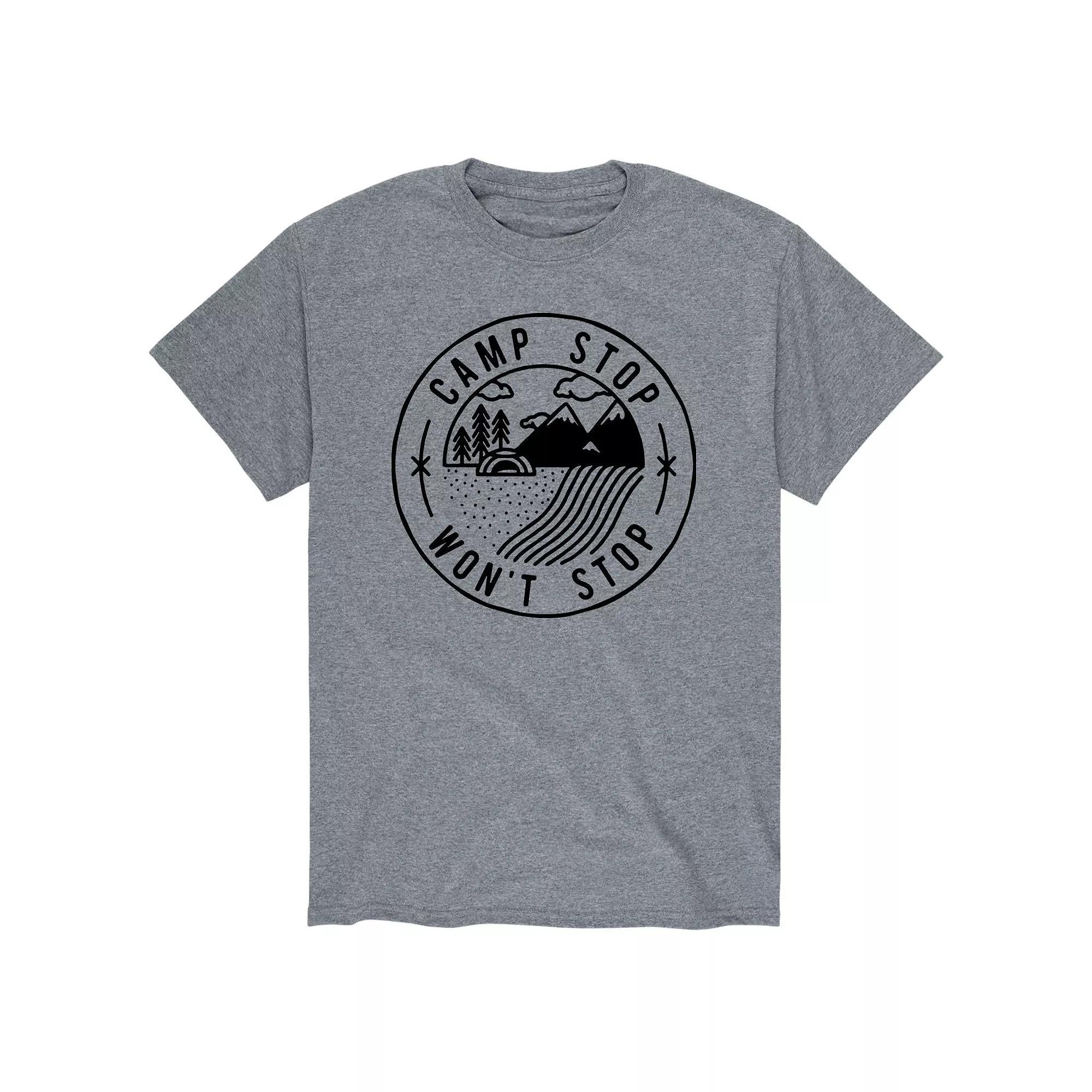 Men's Camp Stop Wont Stop Tee,  Product Image