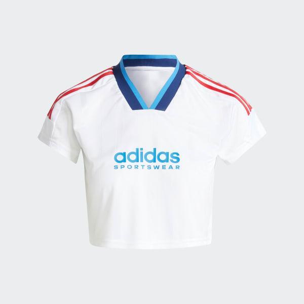 Tiro Cut 3-Stripes Crop Jersey Product Image