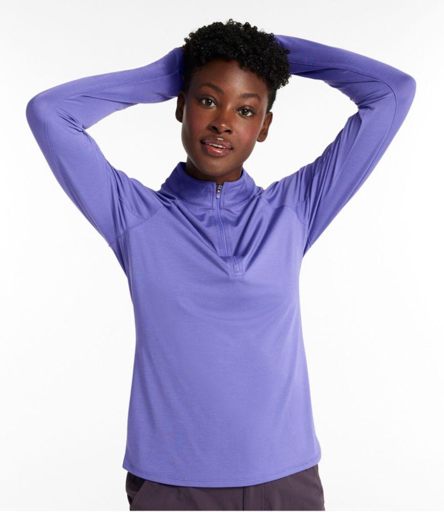 Women's Access Trail Pullover, Long-Sleeve Quarter-Zip Product Image
