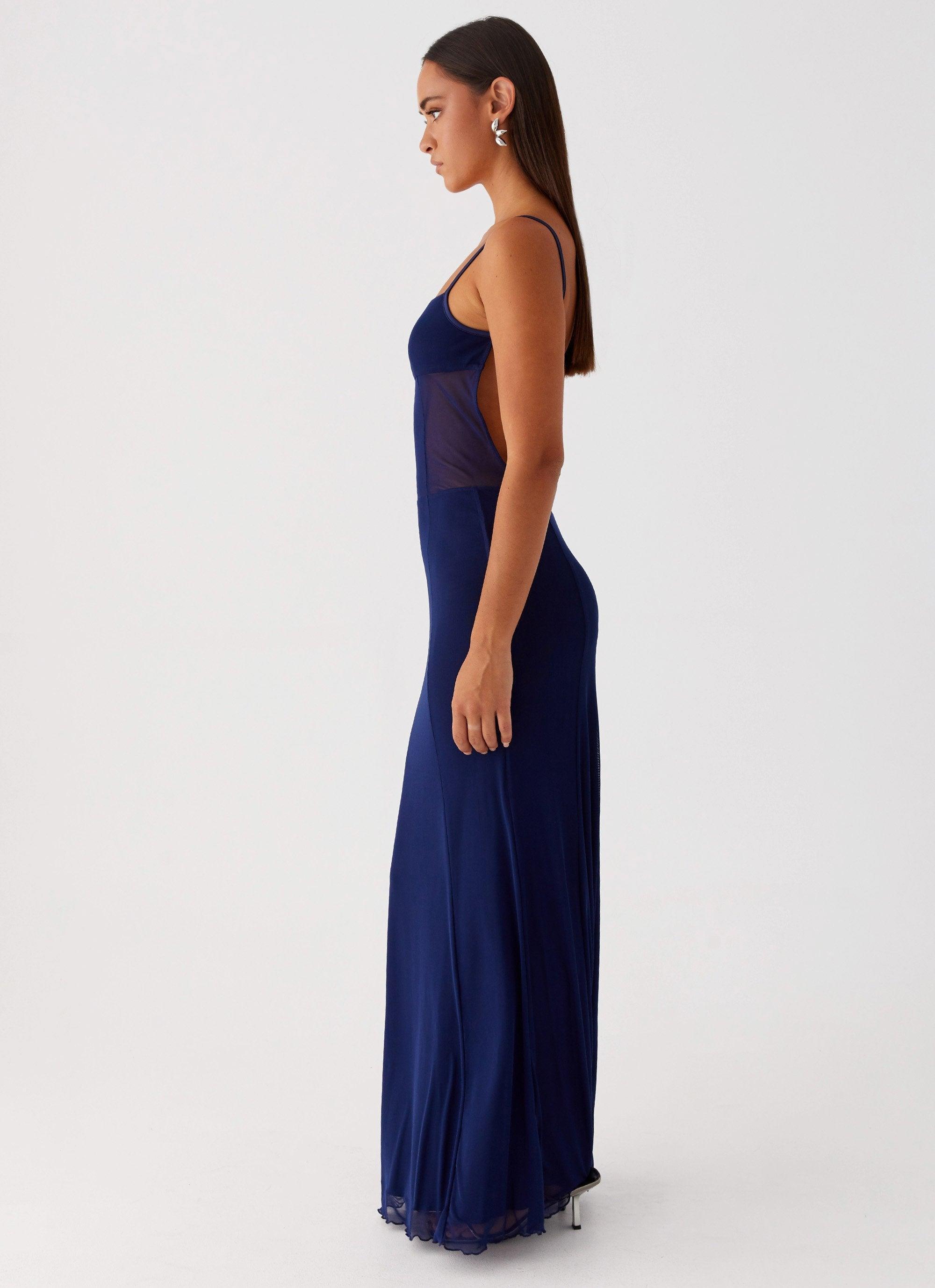 Miranda Maxi Dress - Navy Product Image