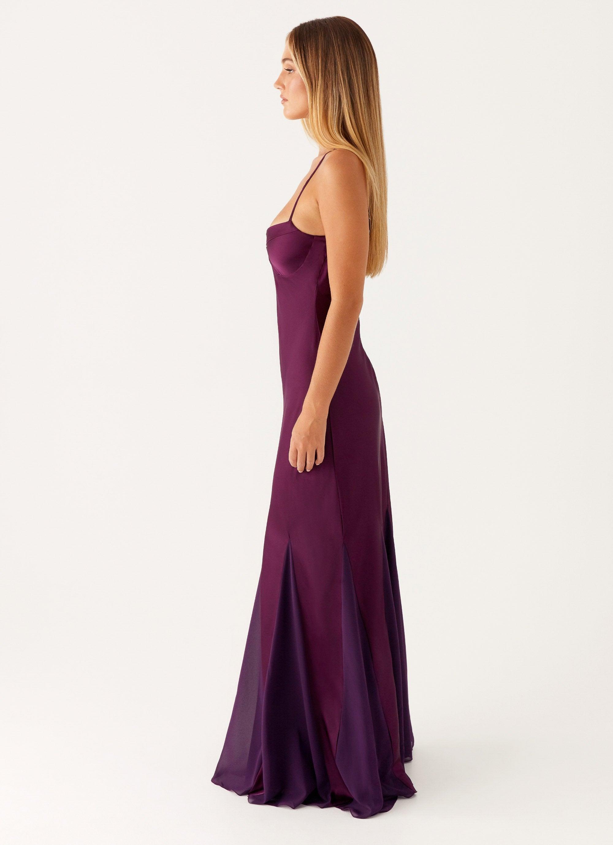 Ravello Maxi Dress - Mulberry Product Image