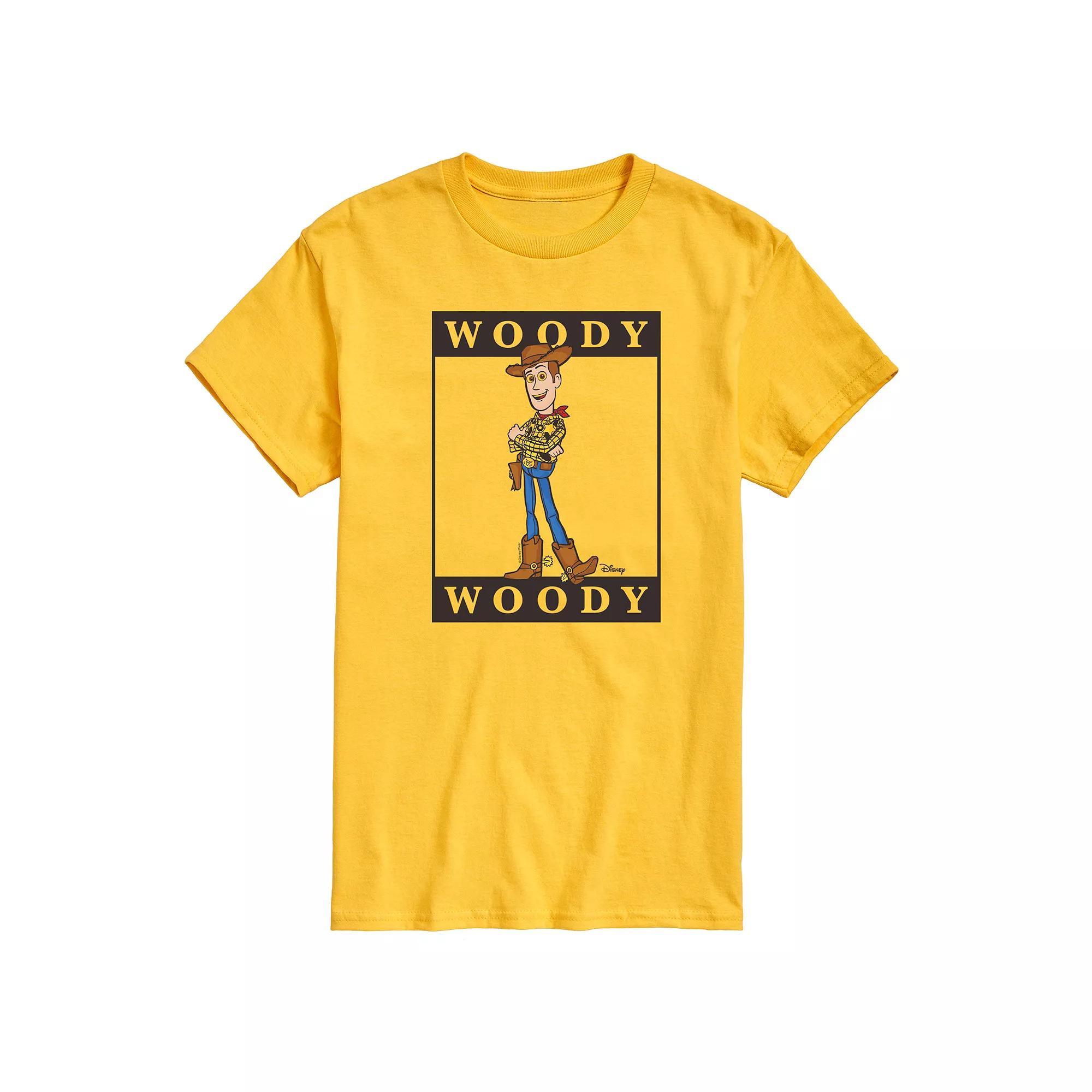 Disney / Pixar's Toy Story 4 Men's Woody Graphic Tee,  Product Image