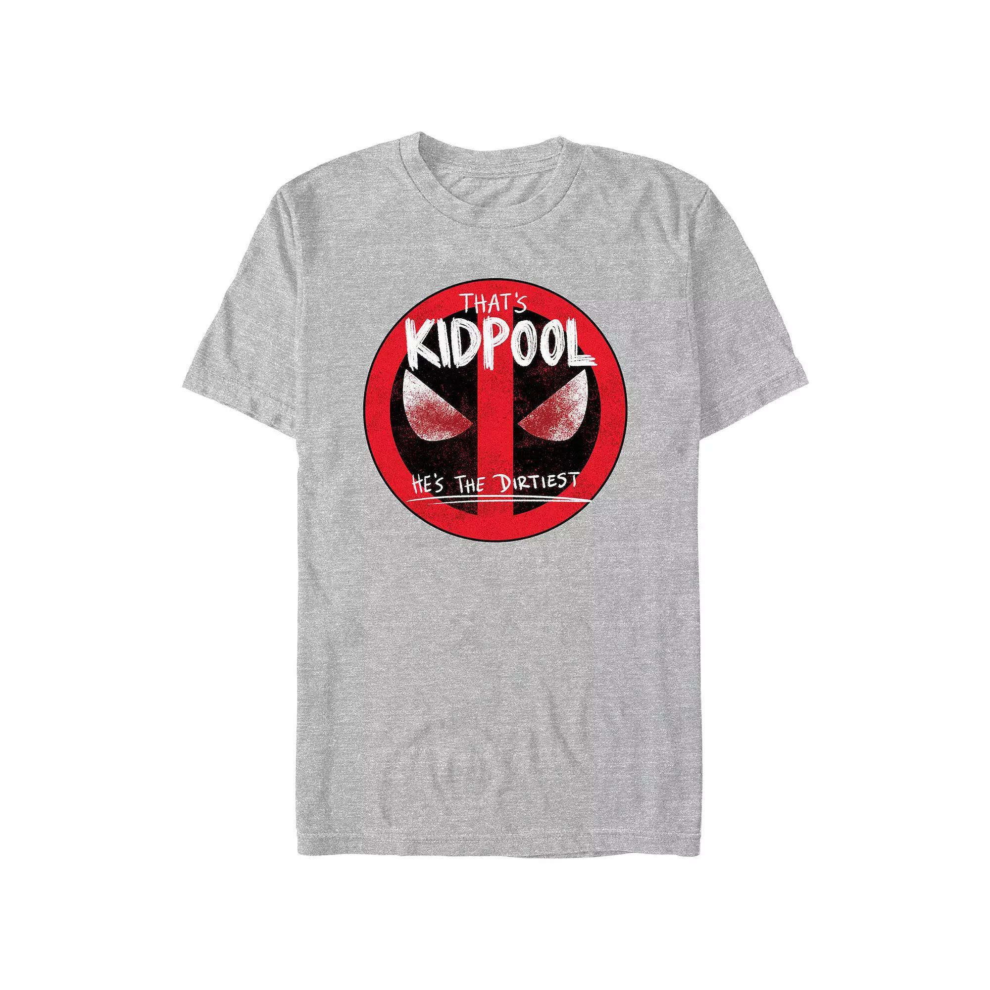 Men's Marvel Deadpool And Wolverine That's Kidpool The Dirtiest Graphic Tee,  Product Image