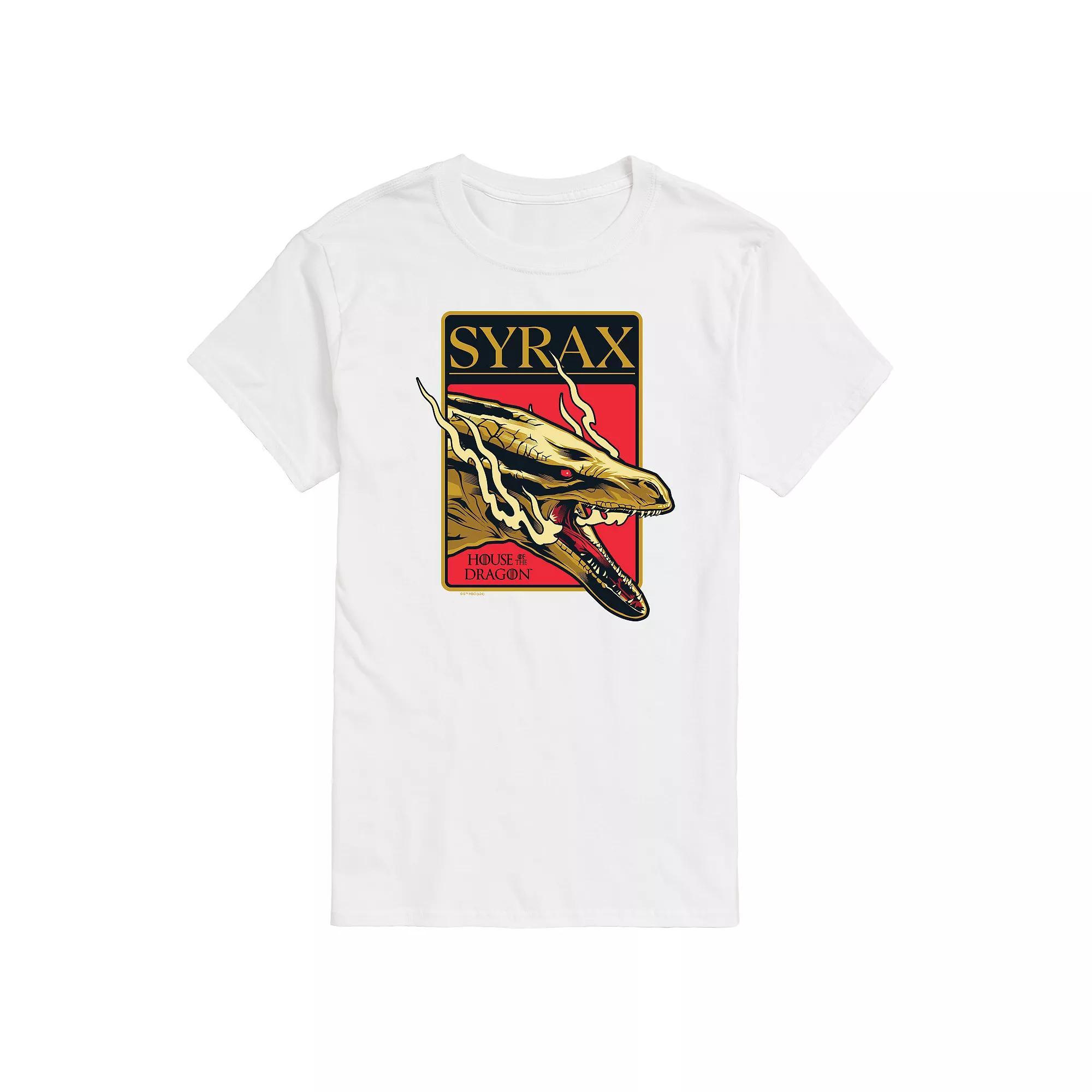 Men's House Of Dragon Syrax Badge Graphic Tee,  Product Image
