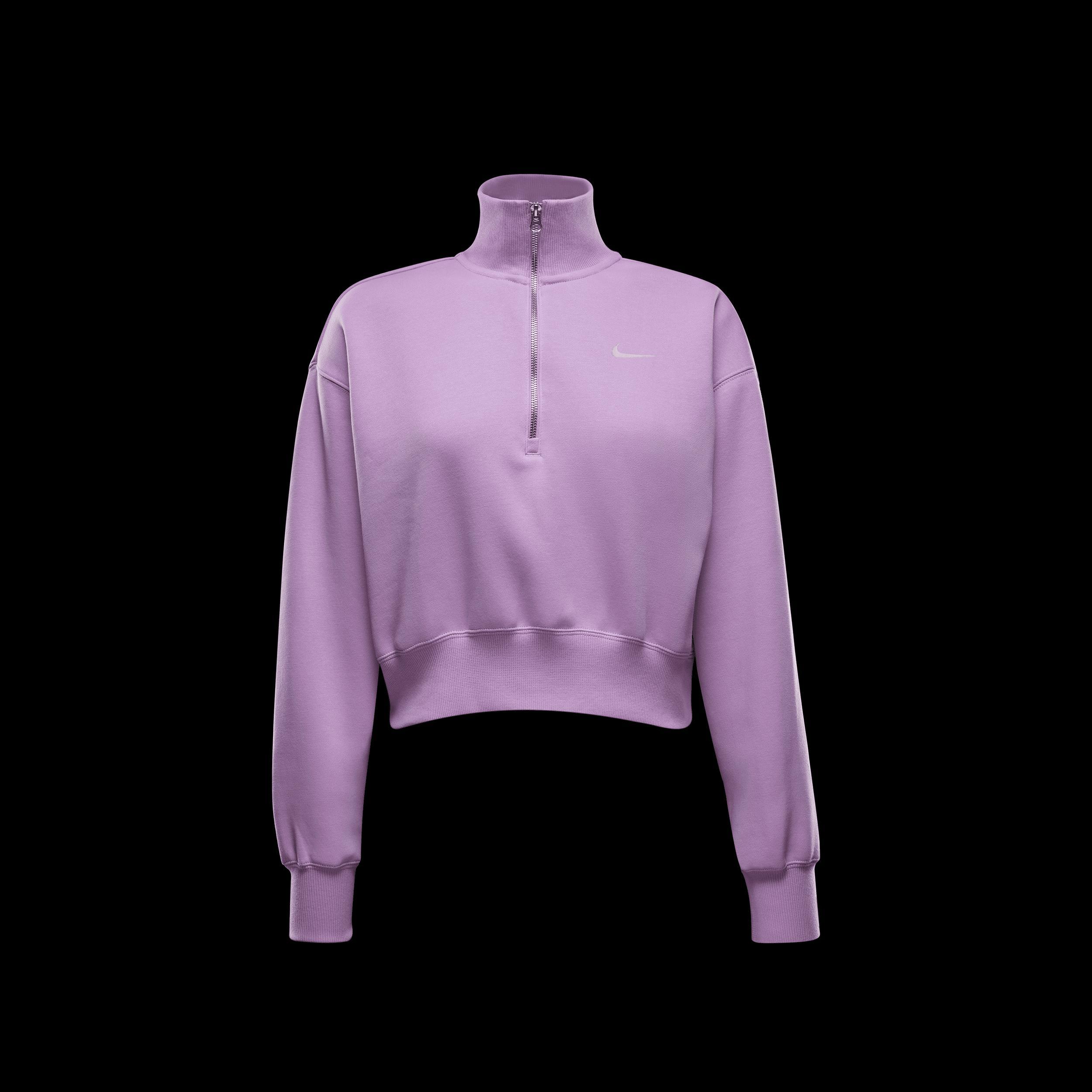 Women's Nike Sportswear Phoenix Fleece 1/2-Zip Cropped Sweatshirt Product Image