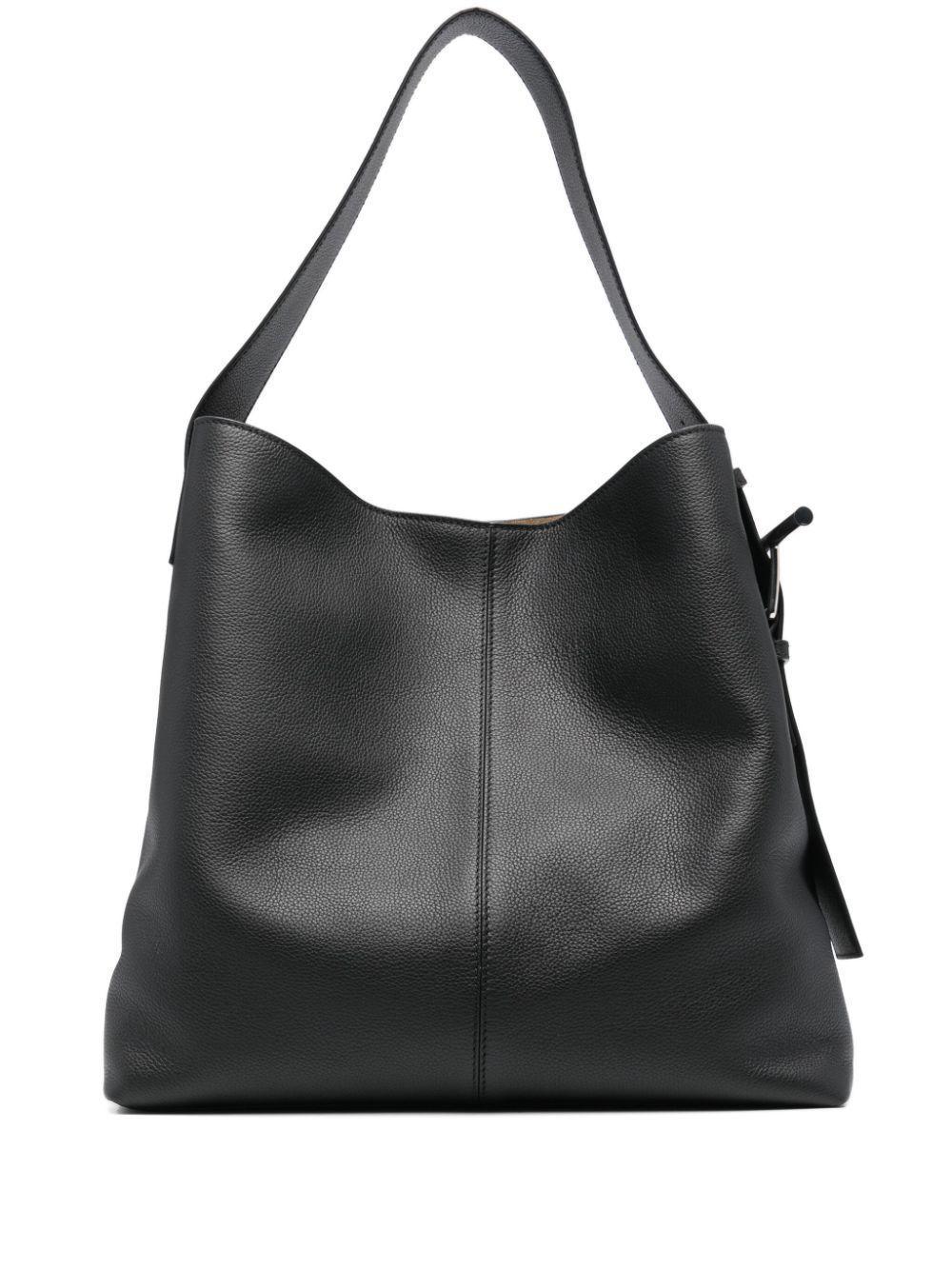 ALEXANDER MCQUEEN T-bar Sling Tote Bag In Black Product Image