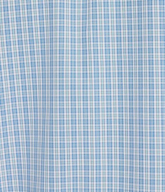Daniel Cremieux Signature Label Poplin Plaid Short Sleeve Woven Shirt Product Image
