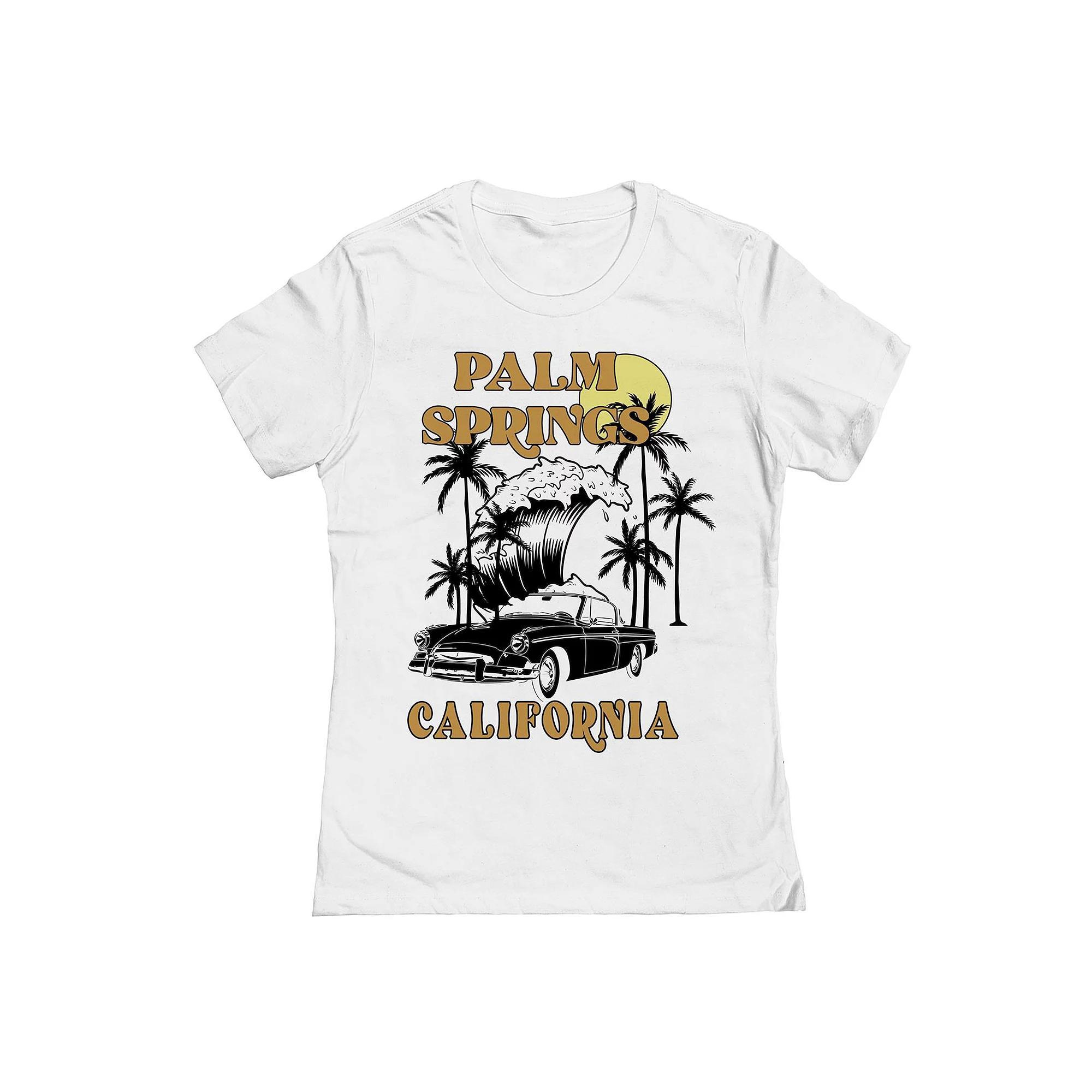 Juniors Palm Springs 1 Womens Graphic Tee, Girls Product Image