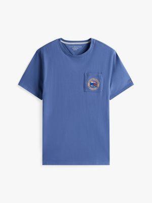 Nautical Flag Logo Pocket T-Shirt Product Image