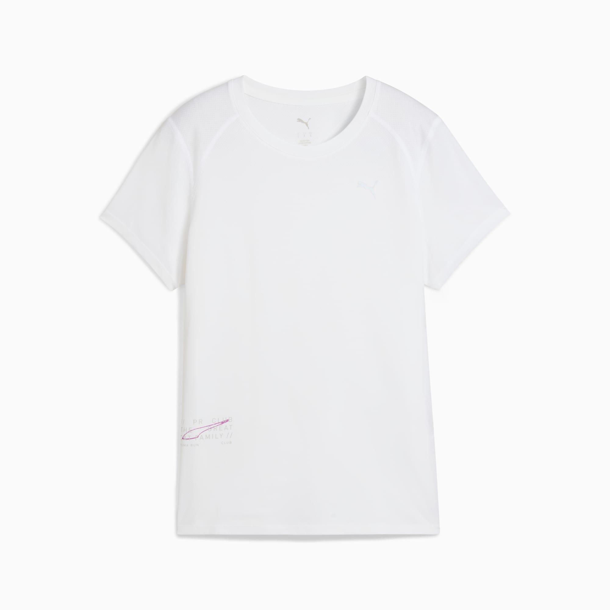 RUN Women's Graphic Mesh Tee Product Image