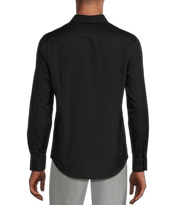 Murano Slim-Fit Non-Iron Solid Long-Sleeve Woven Shirt Product Image