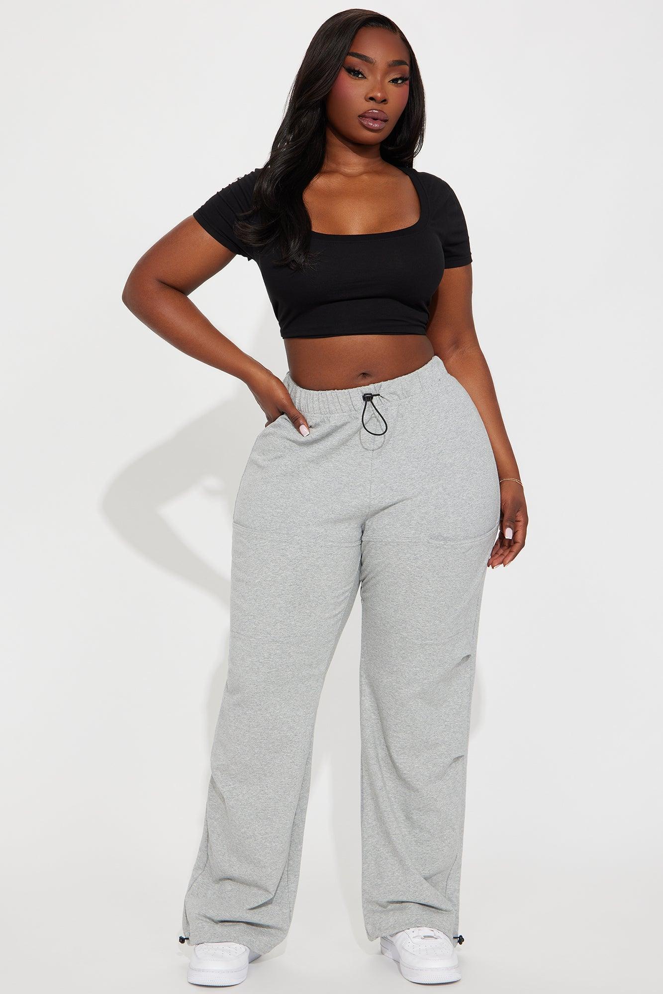 Luna Lounge Jogger - Heather Grey Product Image