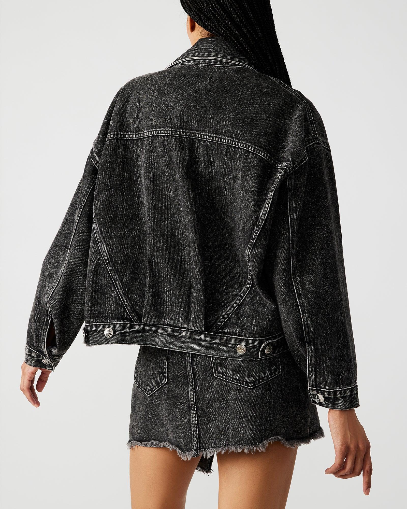 SIENNA DENIM JACKET BLACK Female Product Image