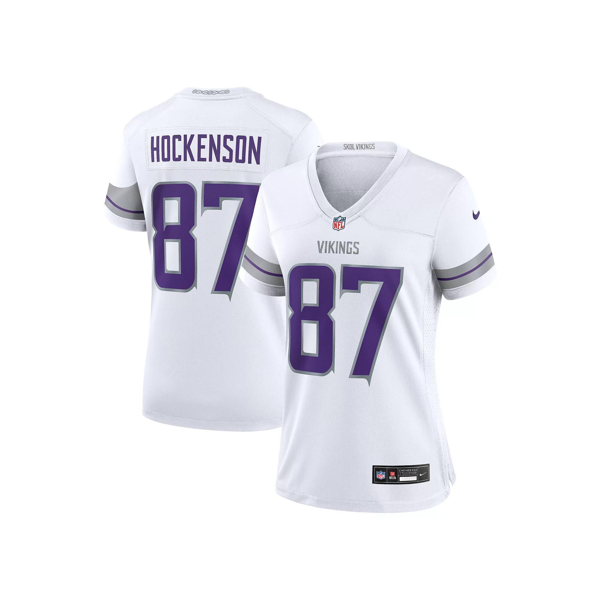 T.J. Hockenson Minnesota Vikings Nike Womens NFL Game Football Jersey | 67NW0BAZ9MF-EY1 Product Image