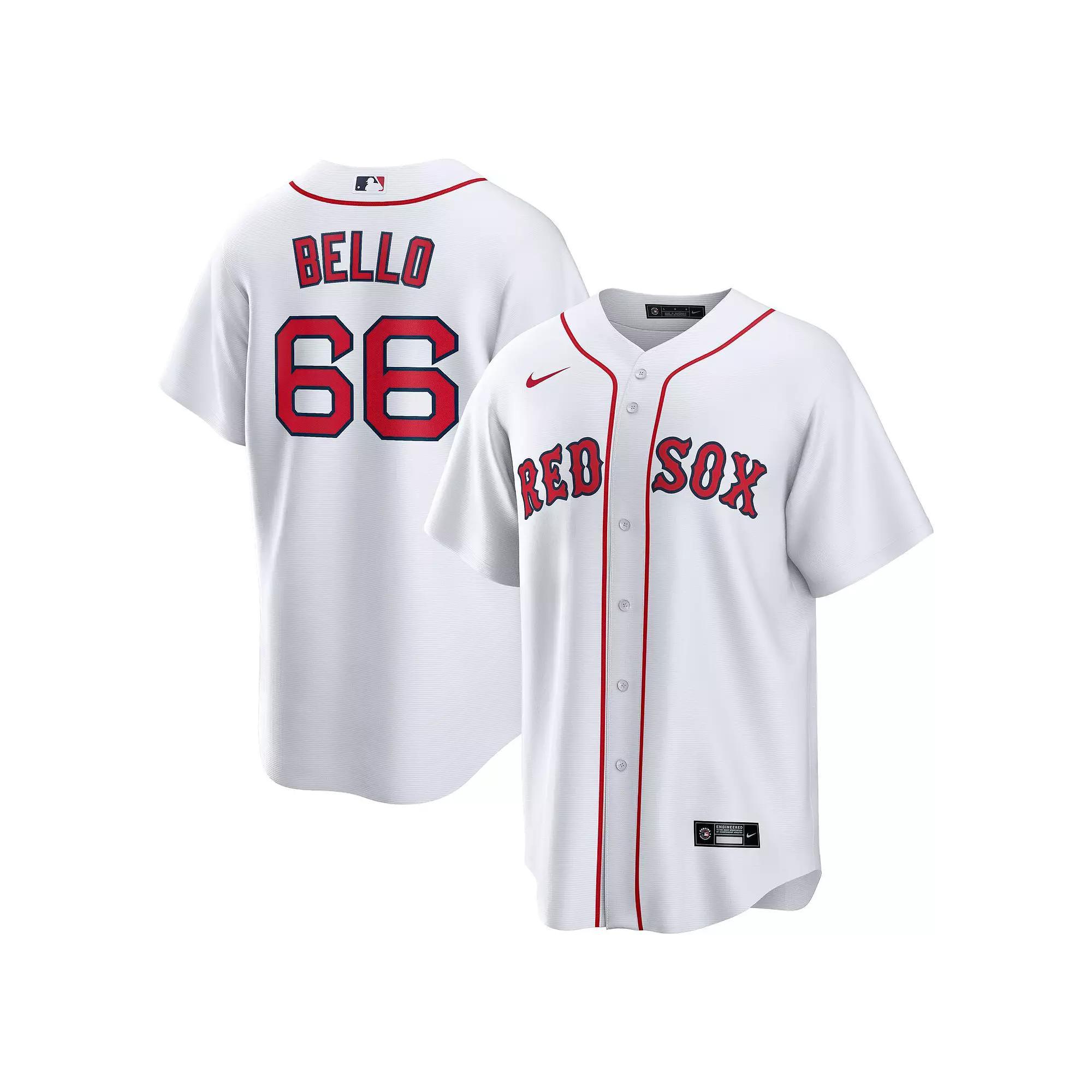 Men's Nike Brayan Bello White Boston Red Sox Home Replica Jersey, Size: XL Product Image