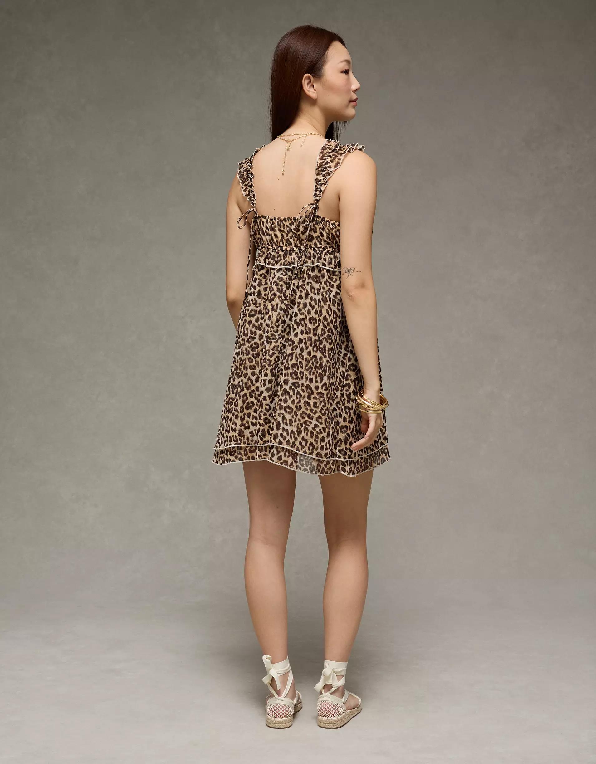 AE Ruffle Mini Dress Product Image