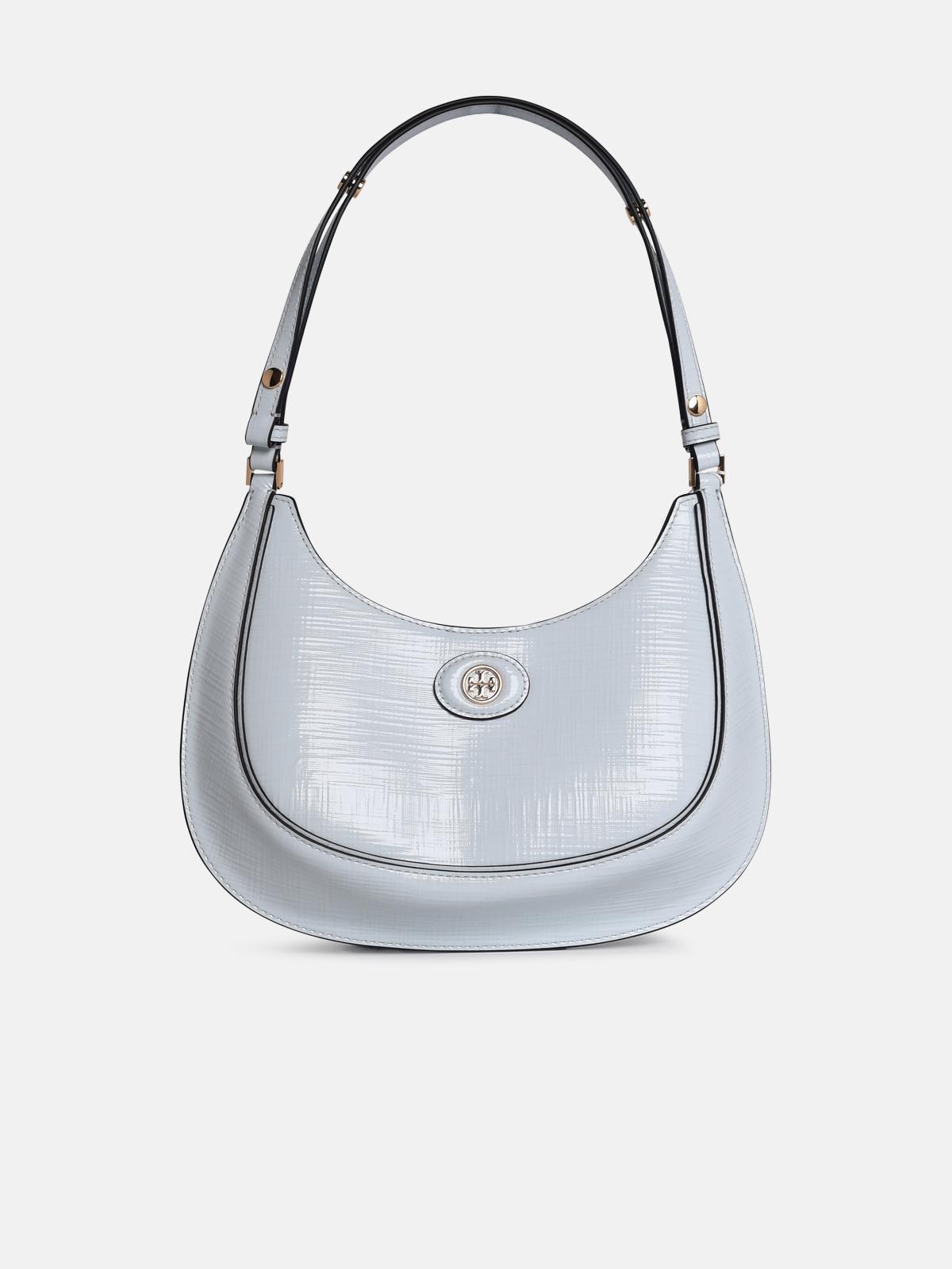 TORY BURCH 'hobo Robinson' Light Blue Leather Bag Product Image