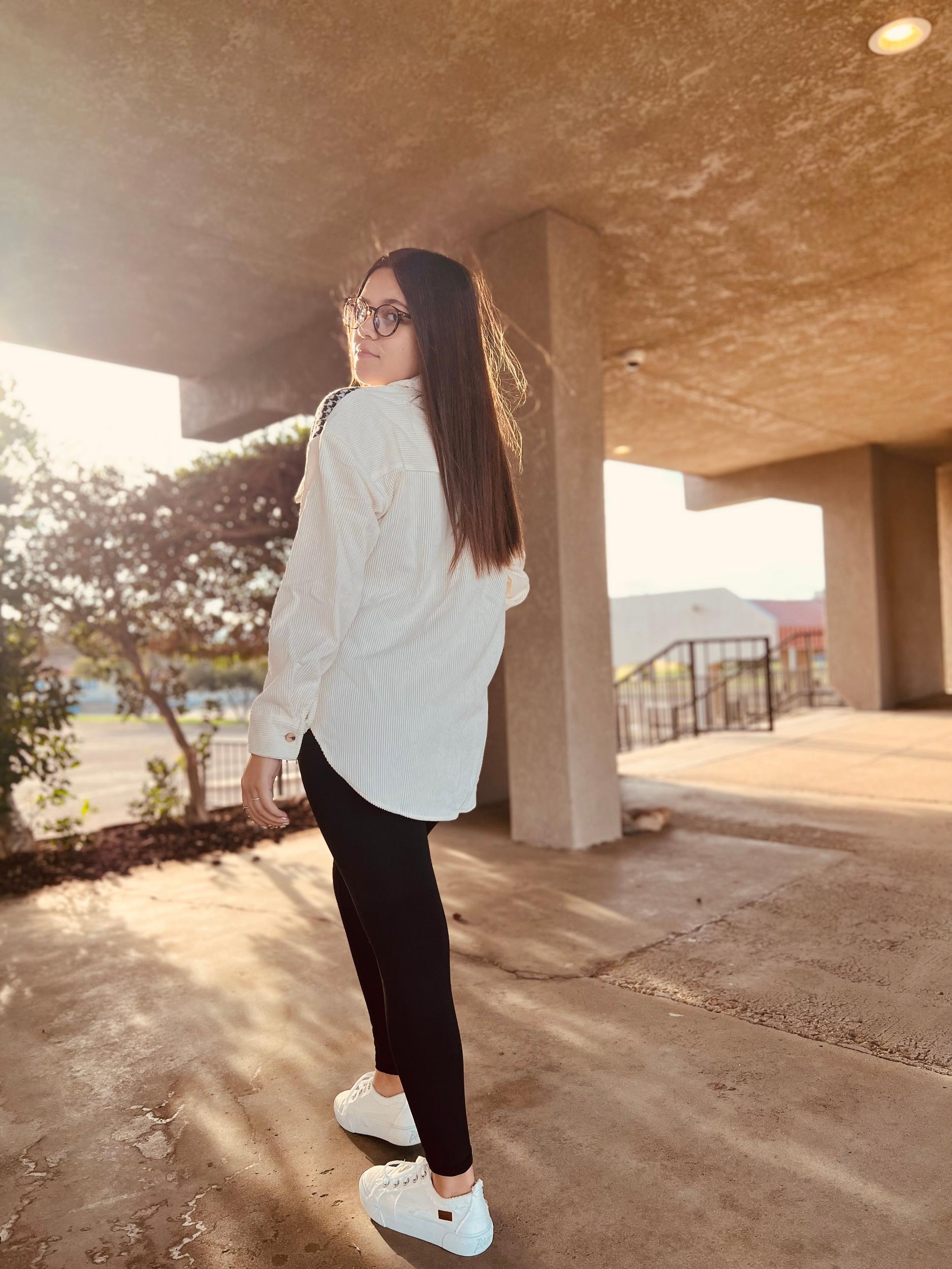 Colorblock Houndstooth Shacket* Product Image