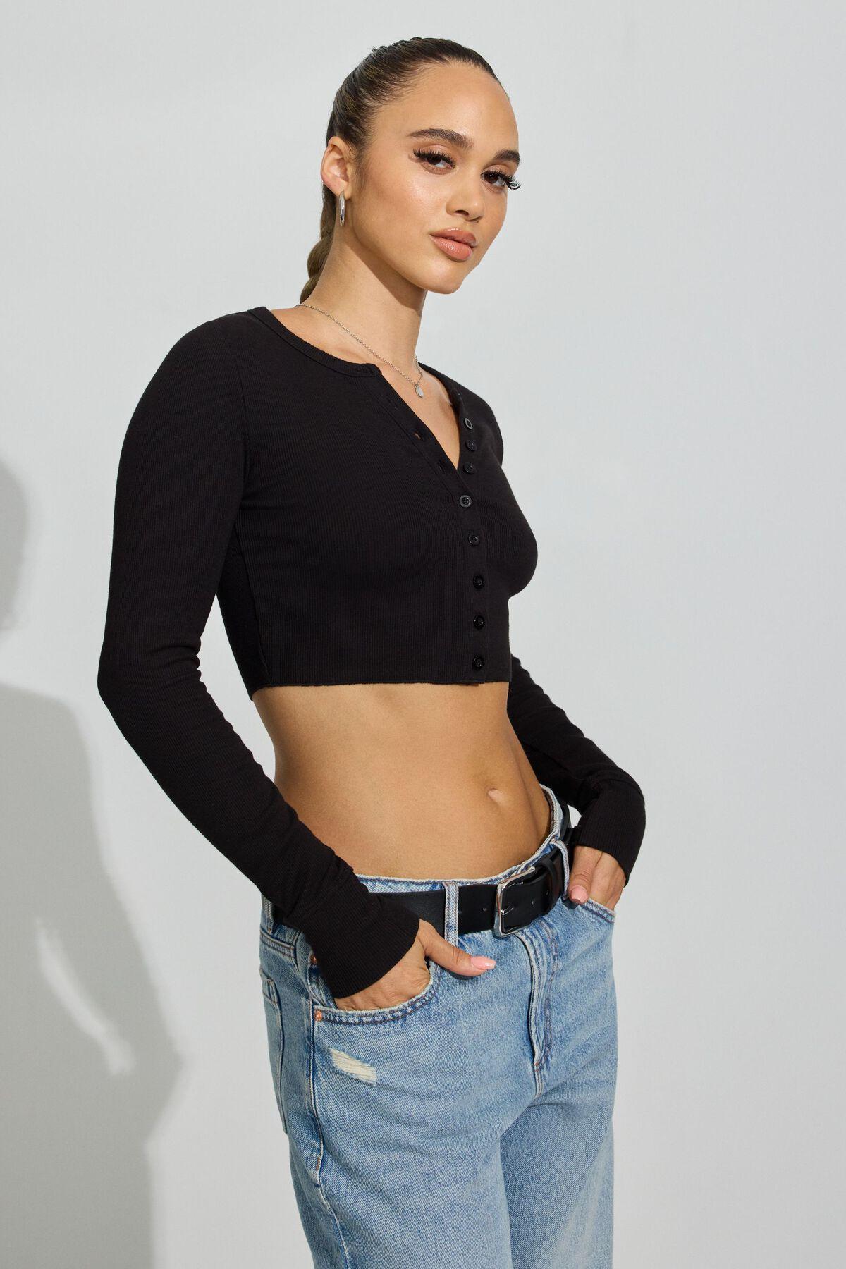 Cropped Cardigan Product Image