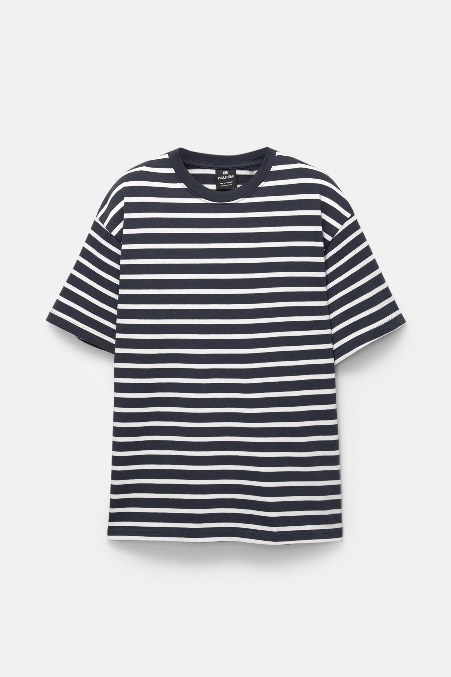Striped short sleeve T-shirt Product Image