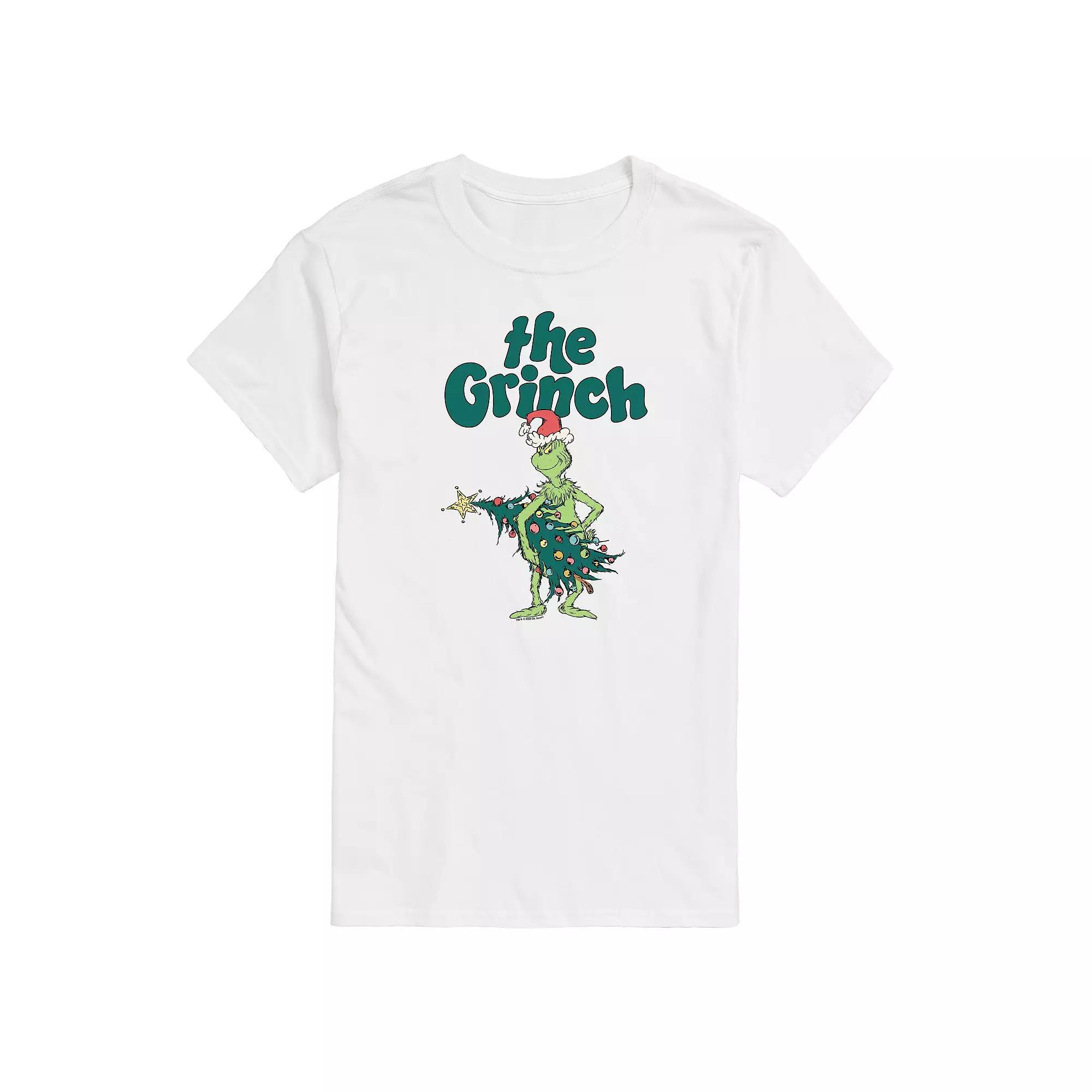 Men's Dr. Seuss The Grinch Tree Graphic Tee,  Product Image