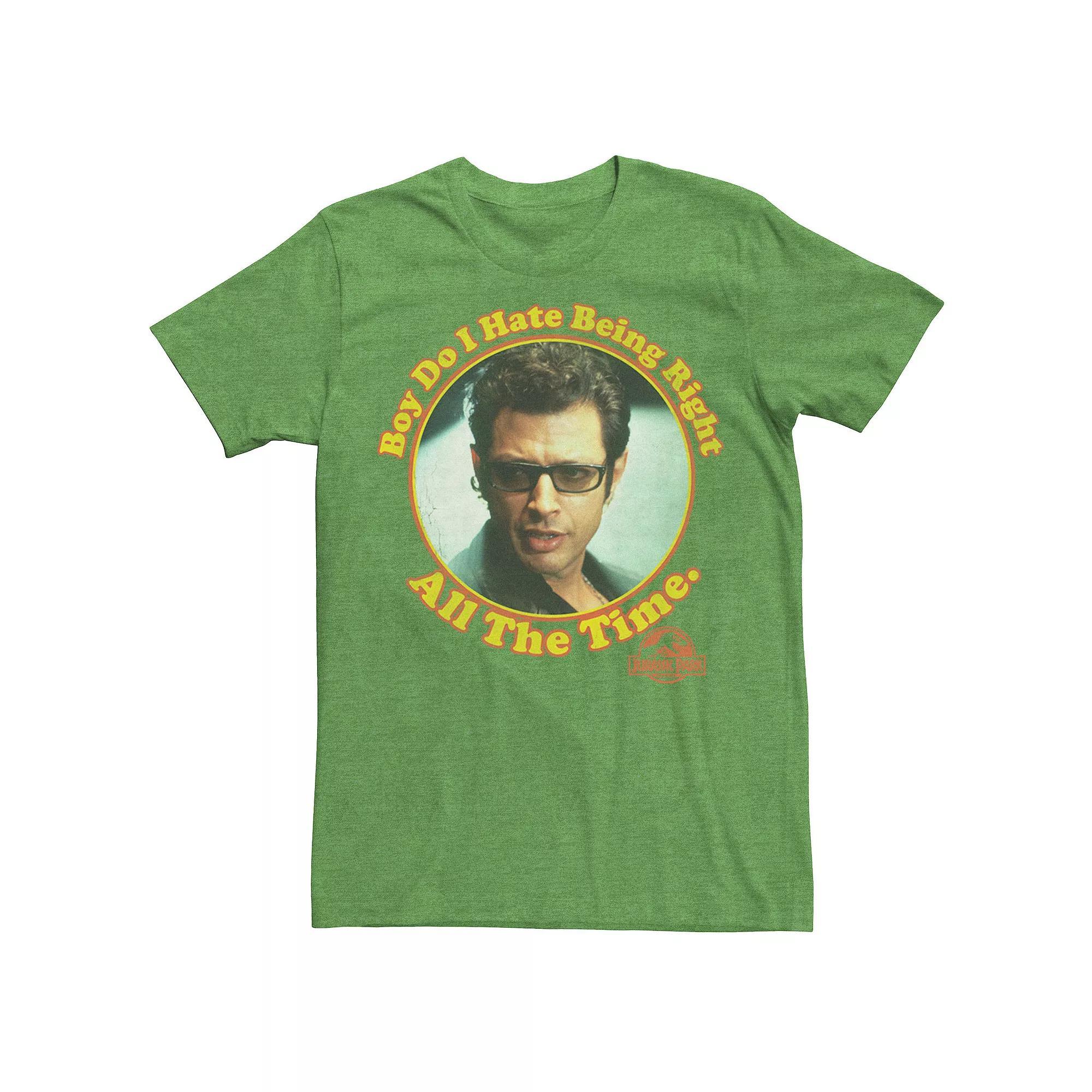 Men's Jurassic Park Dr. Ian Malcolm Graphic Tee,  Product Image