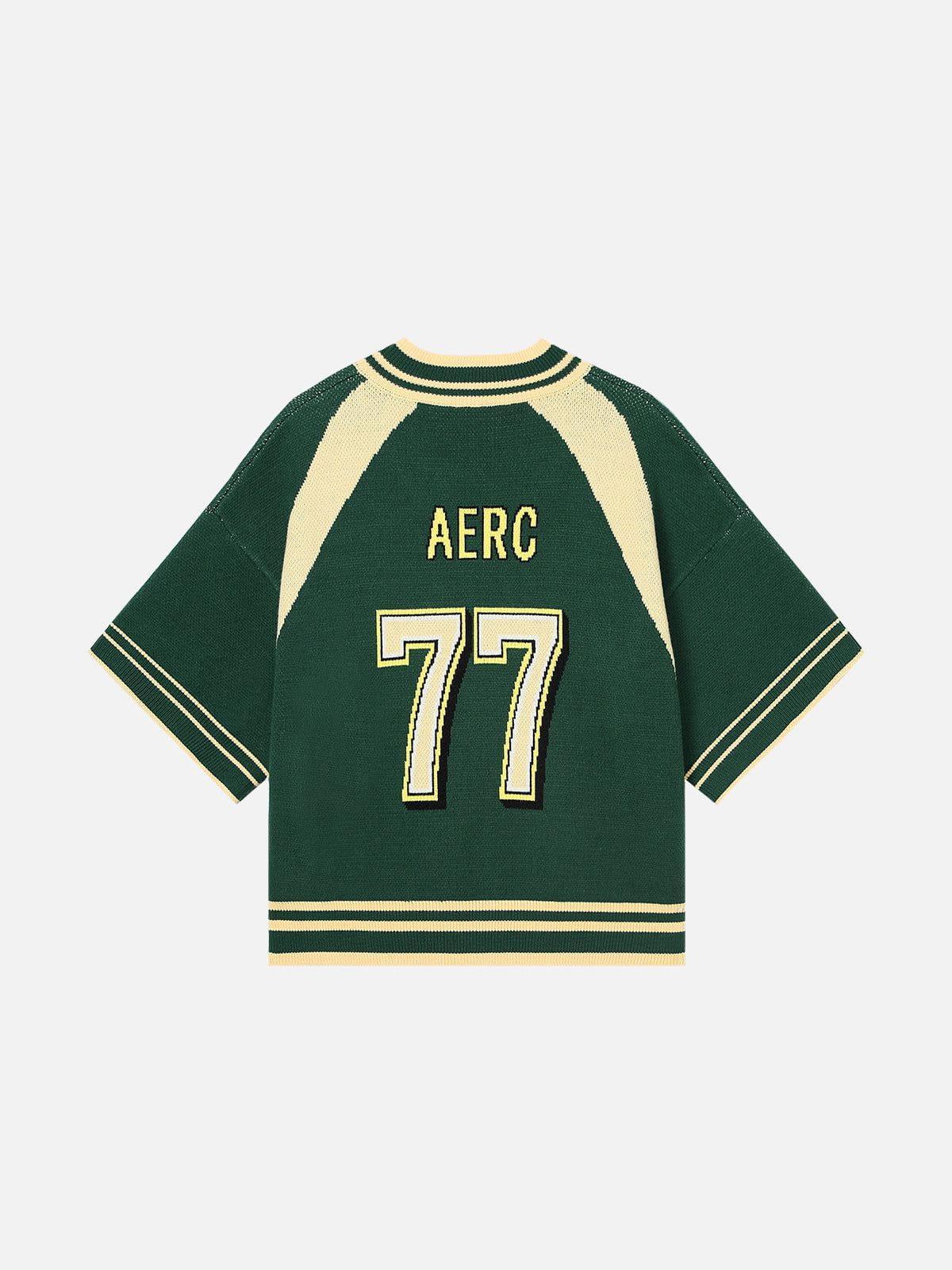 Aelfric Eden 77 V-Neck Knit Tee Product Image