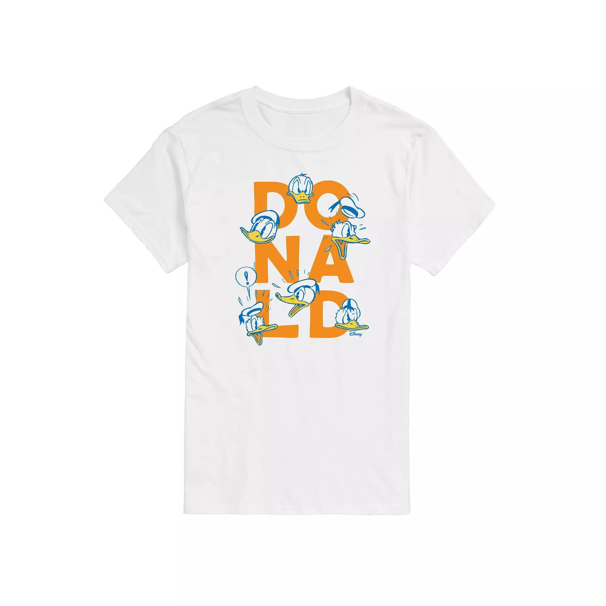 Disney's Donald Duck Big & Tall Founding Feather Graphic Tee, Men's,  Product Image